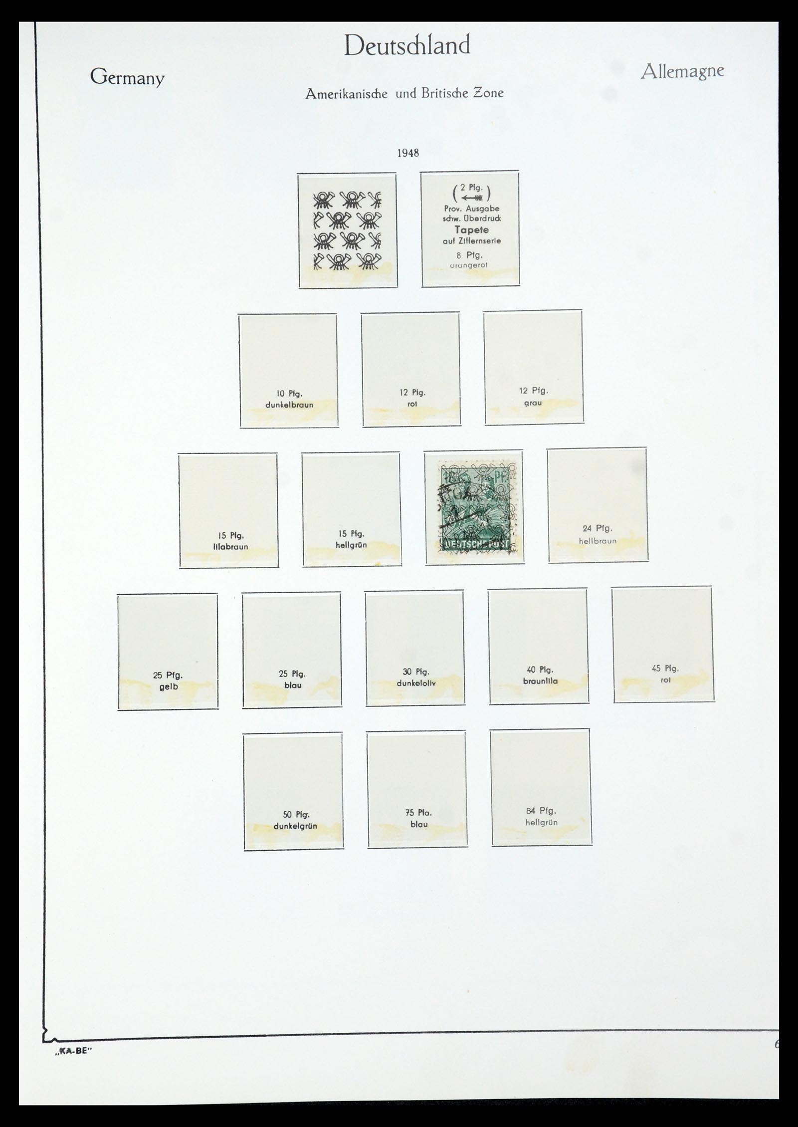 35675 024 - Postzegelverzameling 35675 Duitsland 1945-1985.