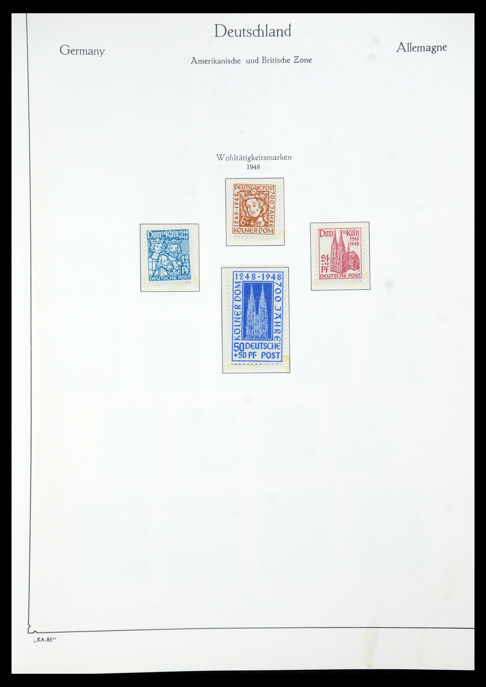 35675 026 - Postzegelverzameling 35675 Duitsland 1945-1985.