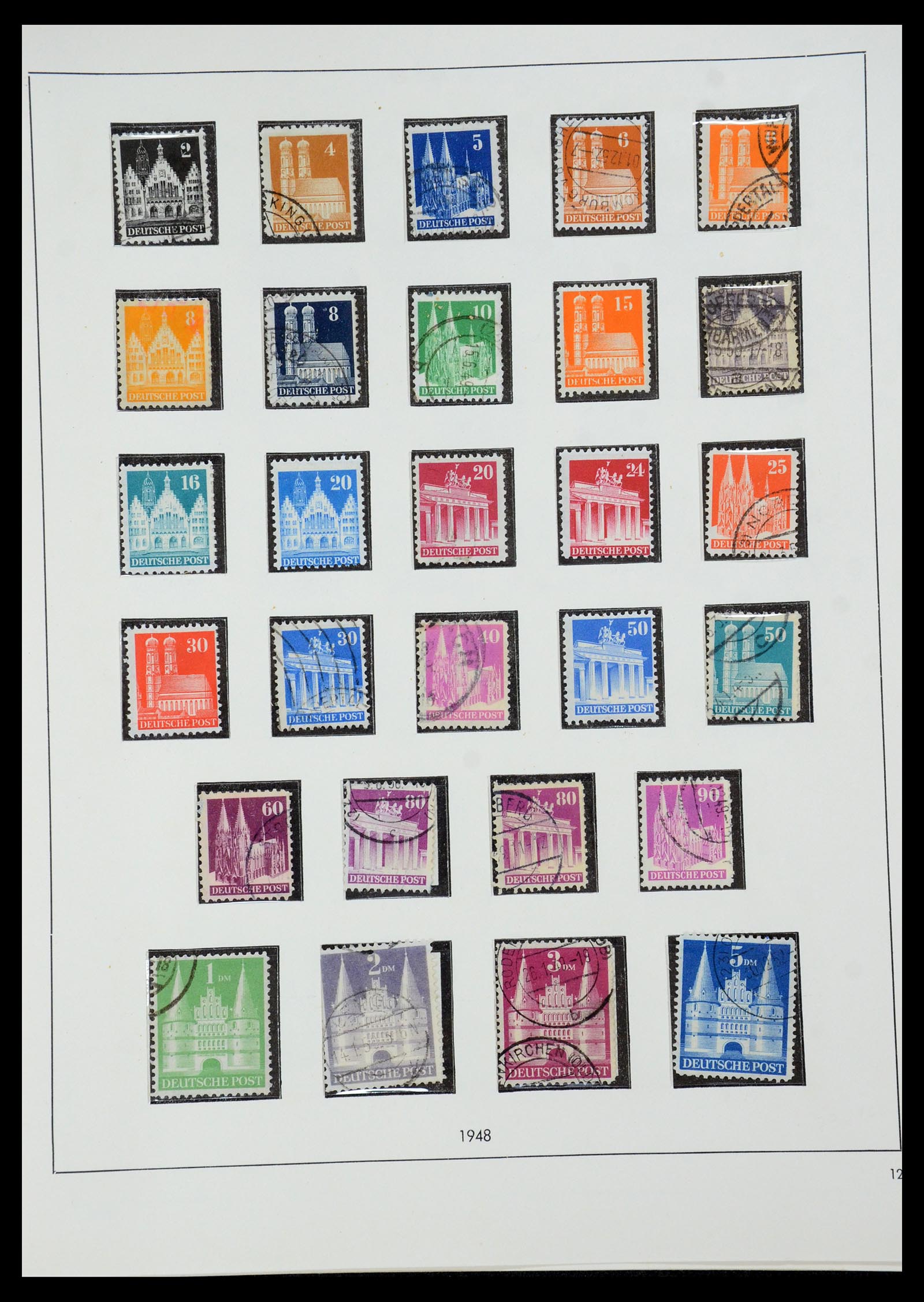 35675 027 - Stamp Collection 35675 Germany 1945-1985.