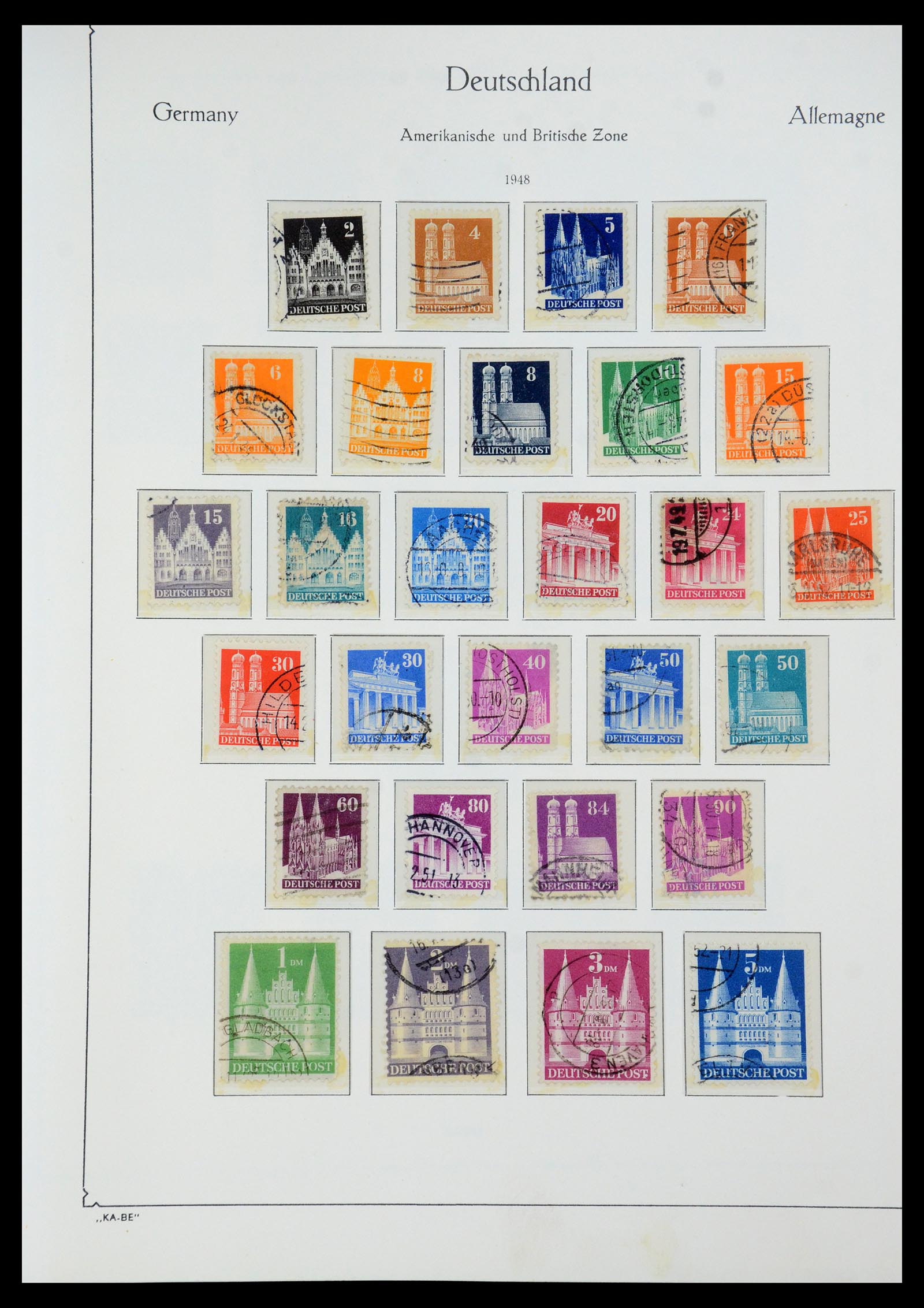 35675 028 - Stamp Collection 35675 Germany 1945-1985.