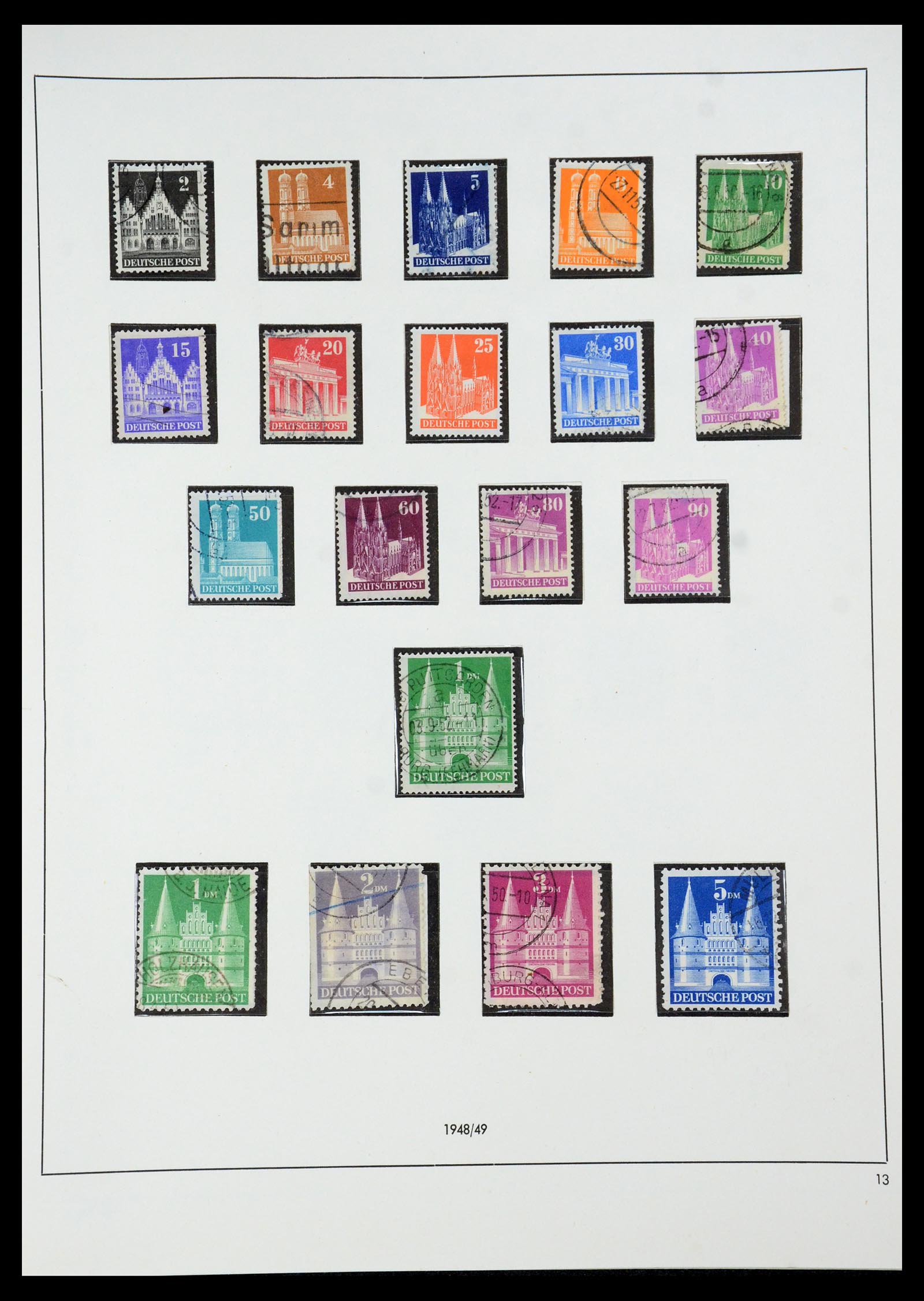 35675 029 - Stamp Collection 35675 Germany 1945-1985.