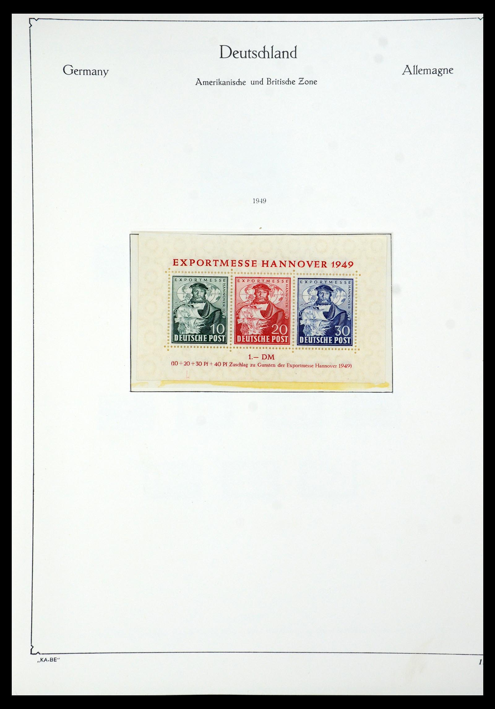 35675 033 - Postzegelverzameling 35675 Duitsland 1945-1985.