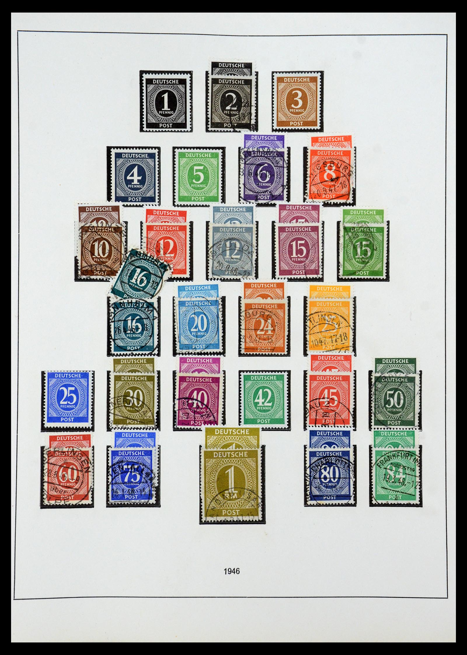 35675 035 - Postzegelverzameling 35675 Duitsland 1945-1985.
