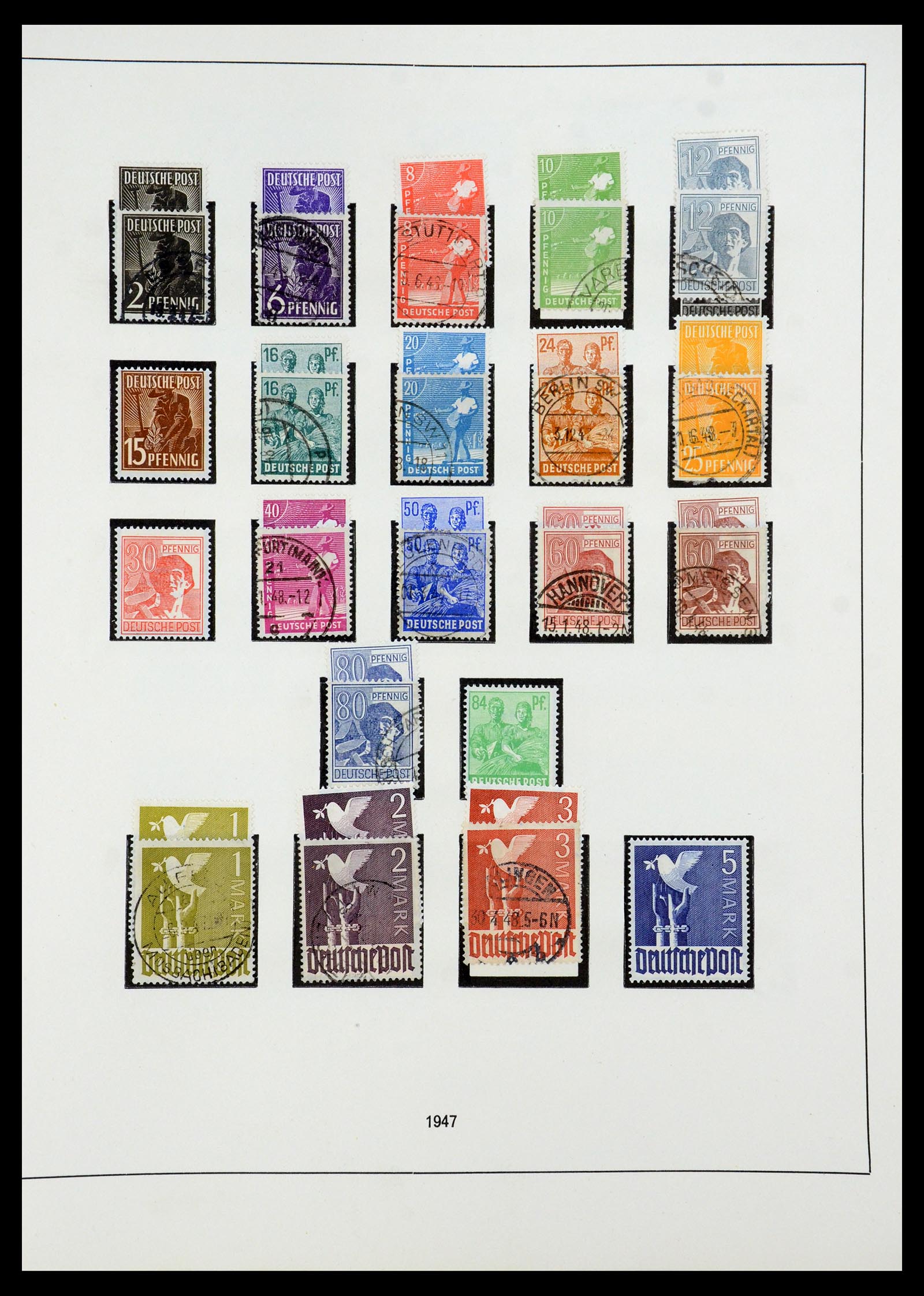 35675 037 - Postzegelverzameling 35675 Duitsland 1945-1985.