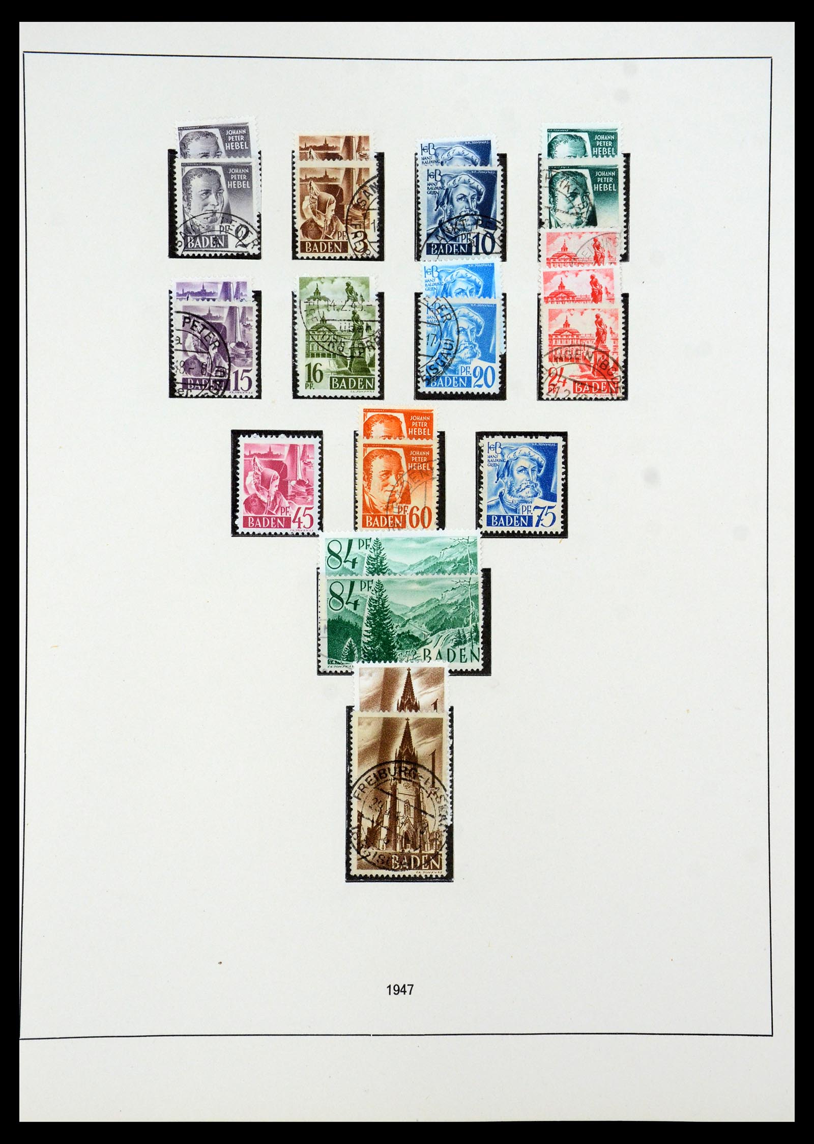 35675 040 - Postzegelverzameling 35675 Duitsland 1945-1985.