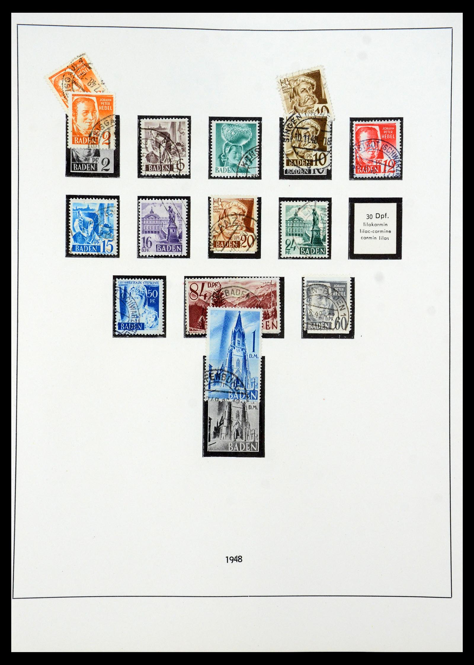 35675 041 - Postzegelverzameling 35675 Duitsland 1945-1985.