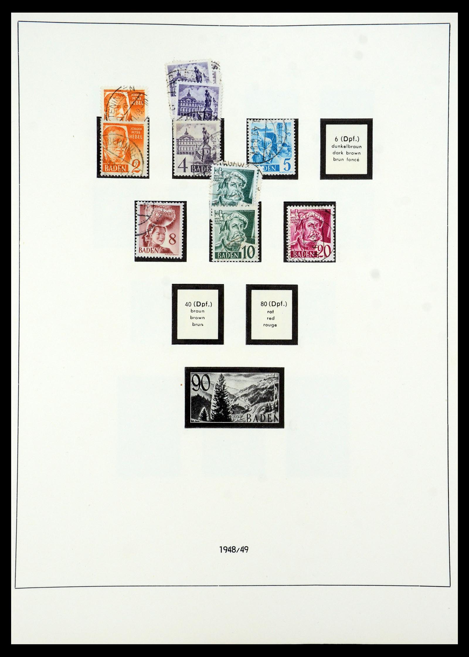 35675 042 - Postzegelverzameling 35675 Duitsland 1945-1985.