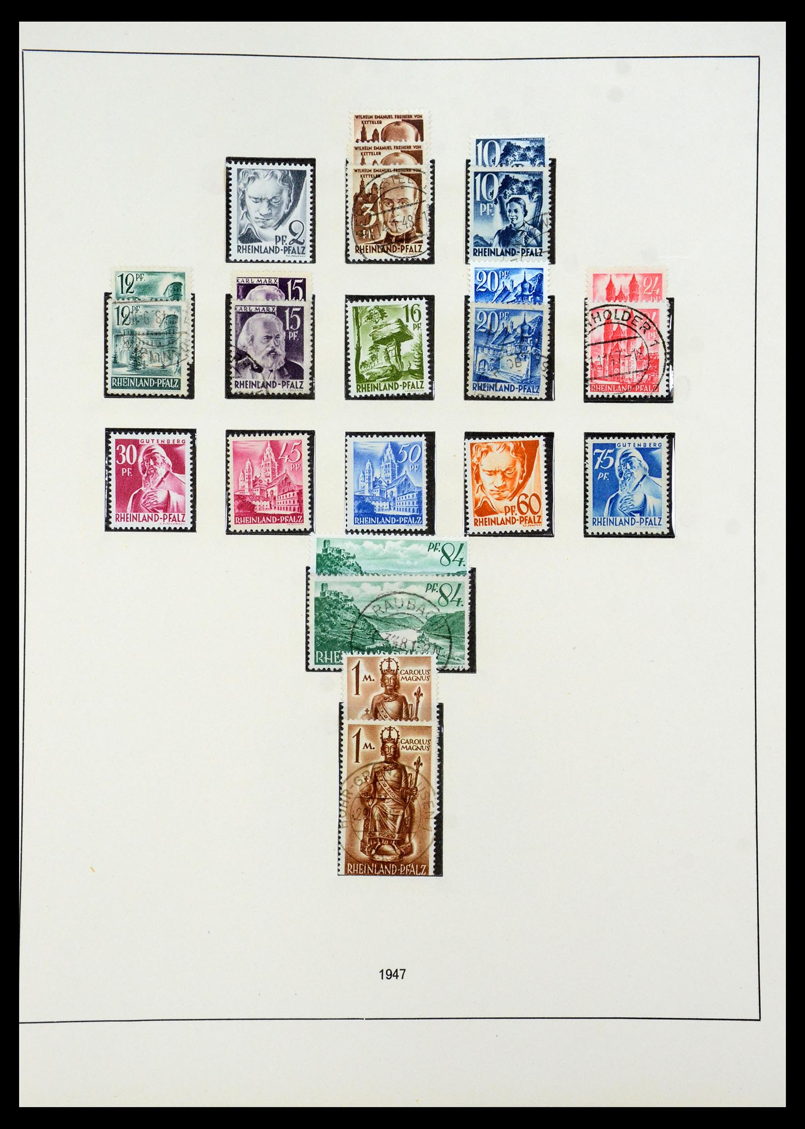 35675 045 - Stamp Collection 35675 Germany 1945-1985.