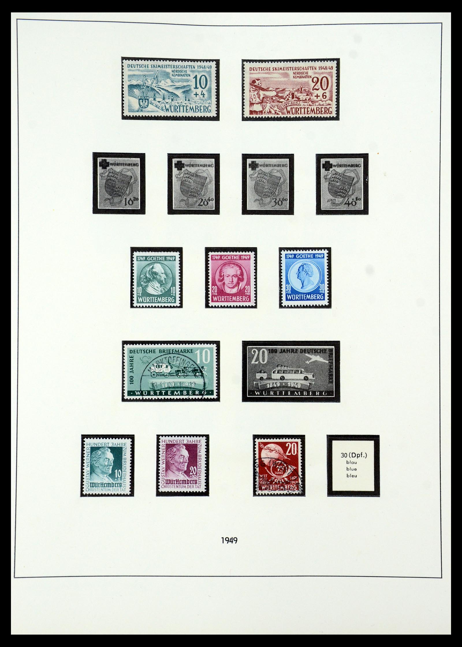 35675 048 - Stamp Collection 35675 Germany 1945-1985.