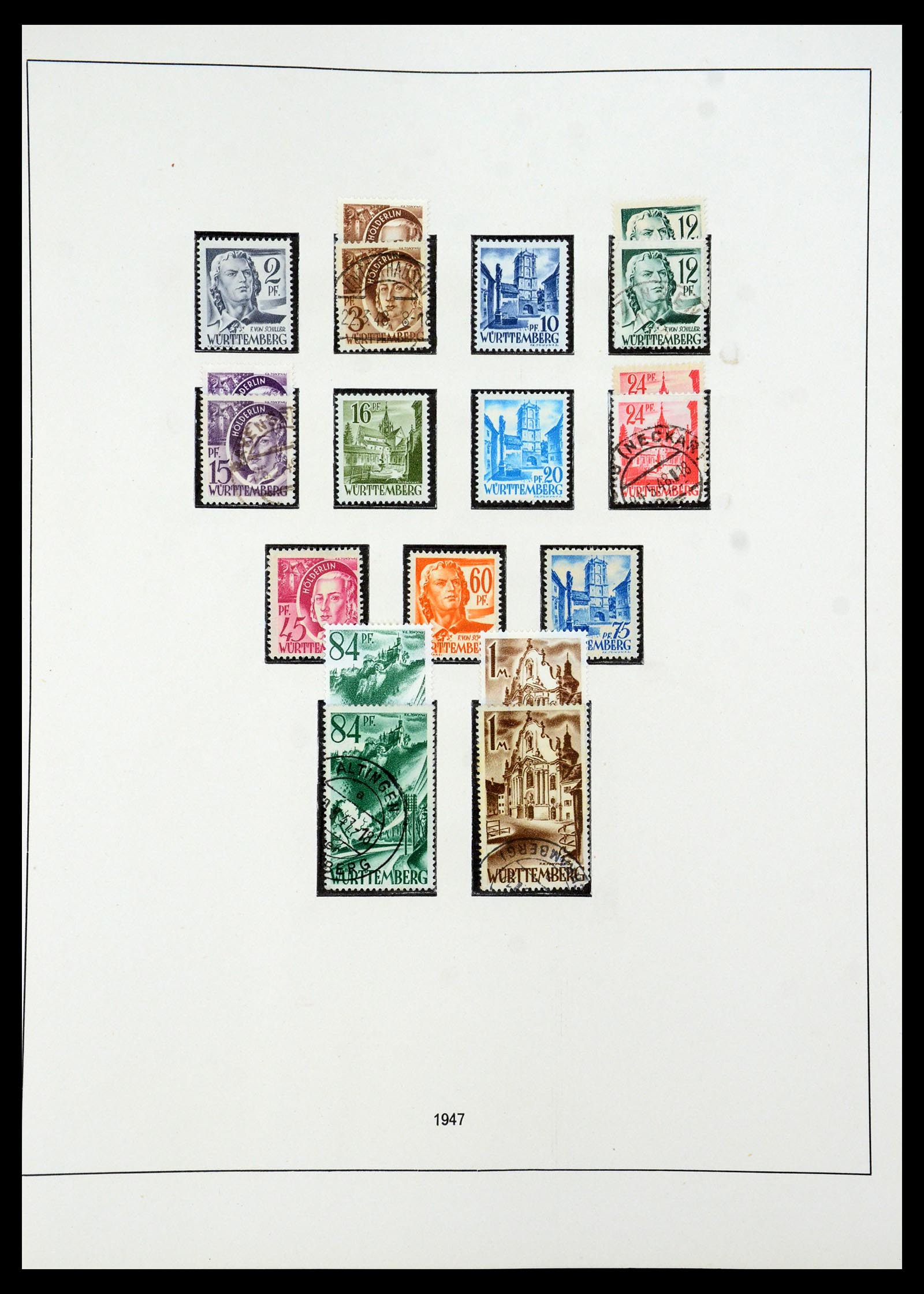 35675 049 - Stamp Collection 35675 Germany 1945-1985.