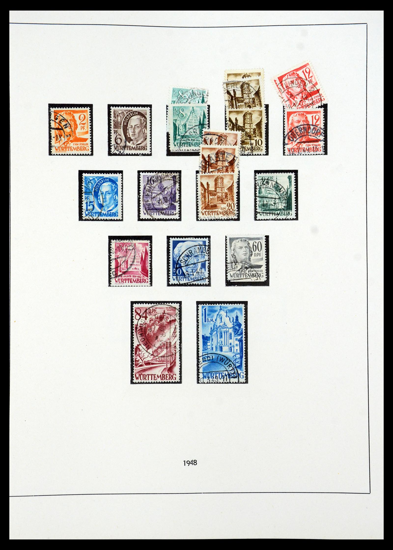 35675 050 - Stamp Collection 35675 Germany 1945-1985.