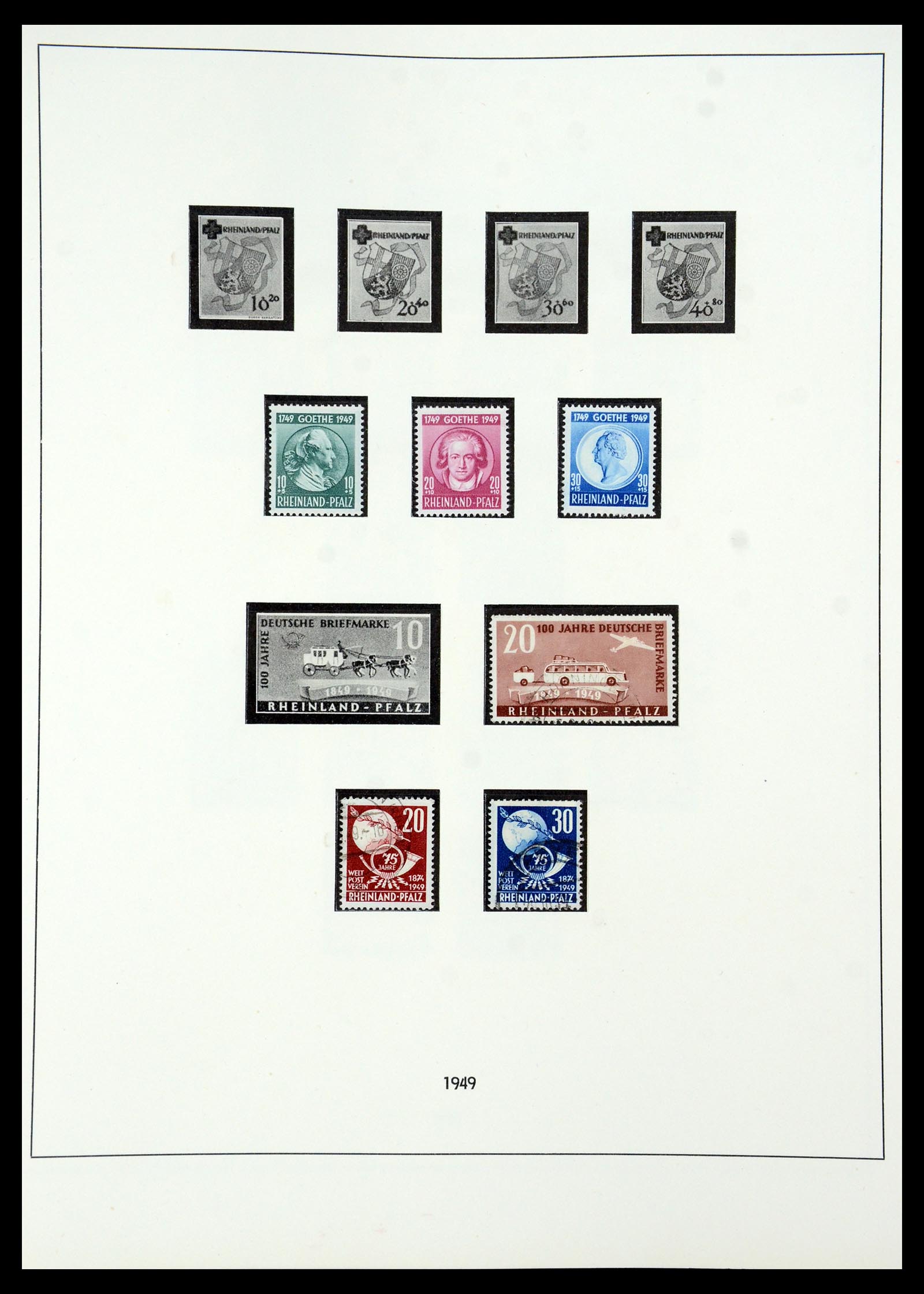 35675 052 - Stamp Collection 35675 Germany 1945-1985.