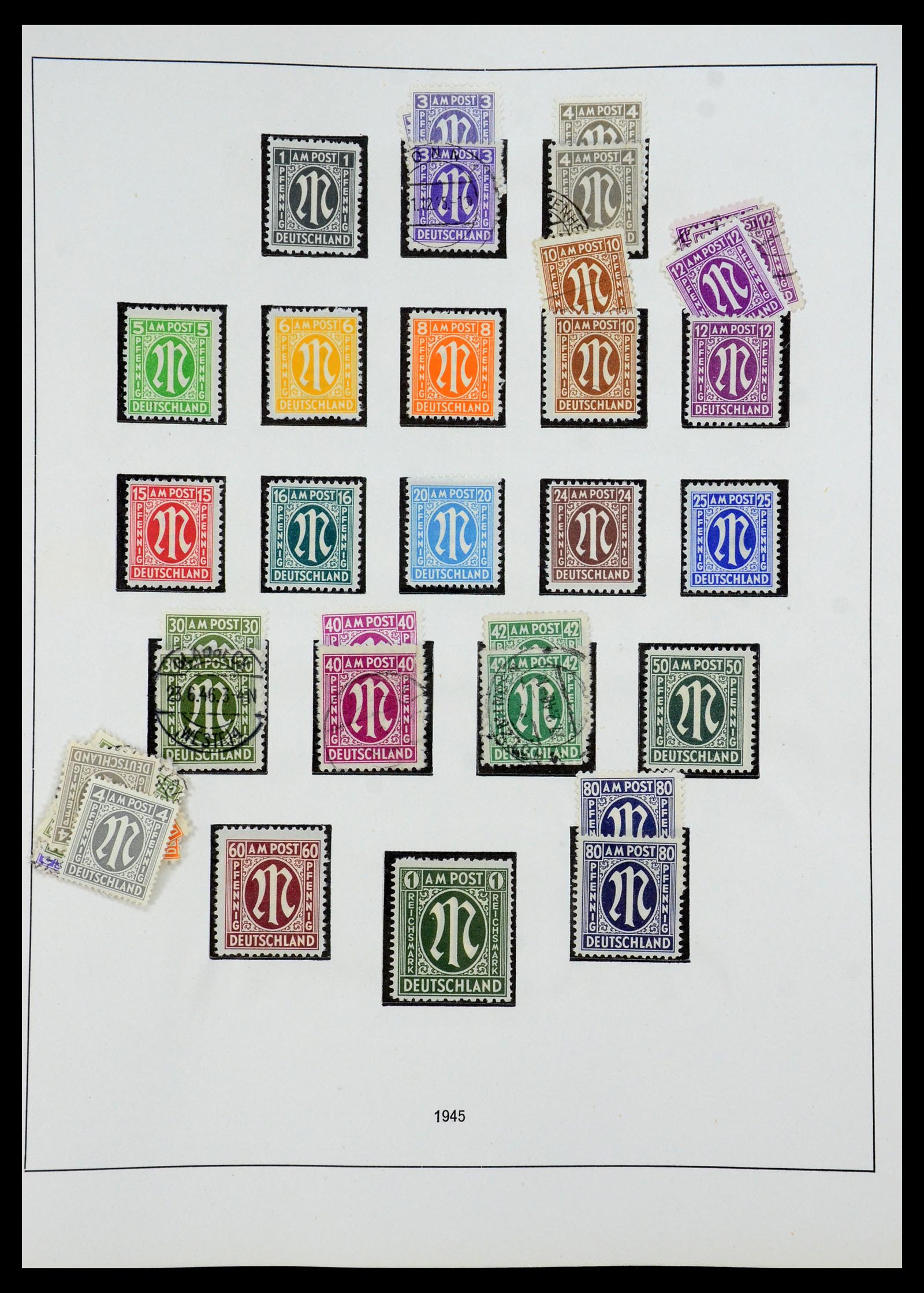 35675 054 - Postzegelverzameling 35675 Duitsland 1945-1985.