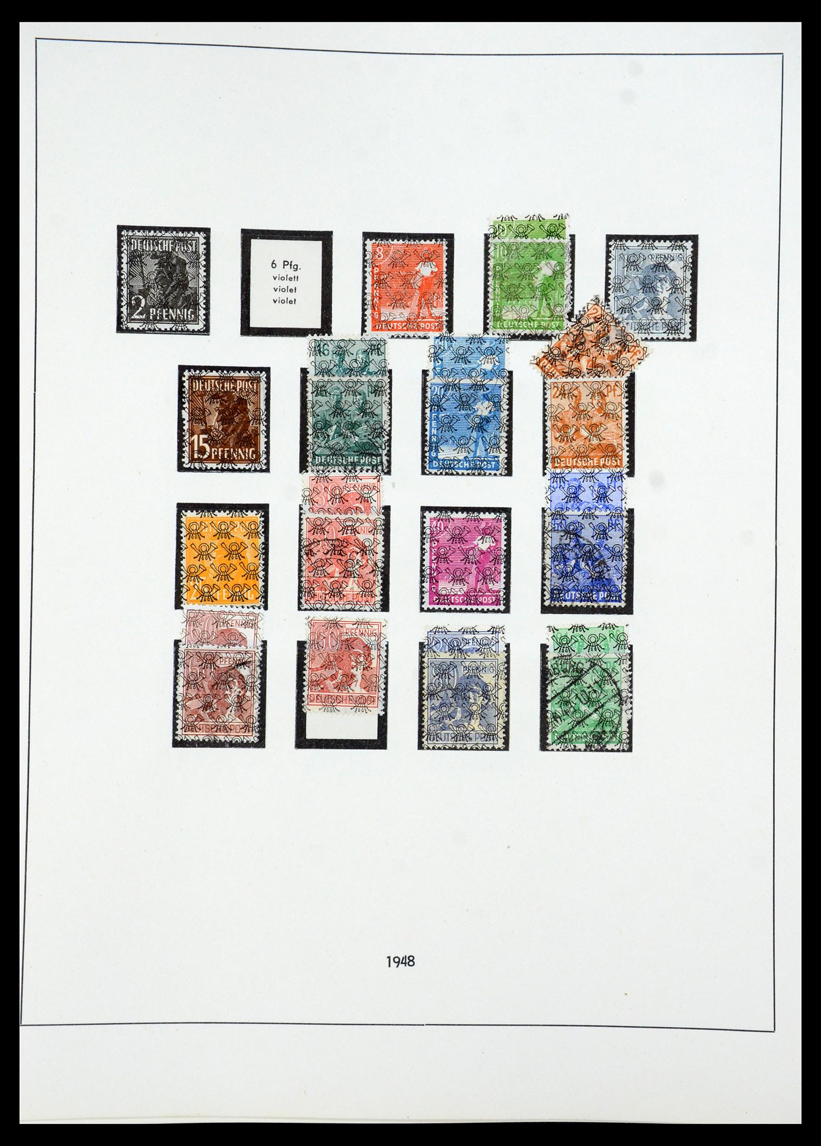 35675 056 - Postzegelverzameling 35675 Duitsland 1945-1985.