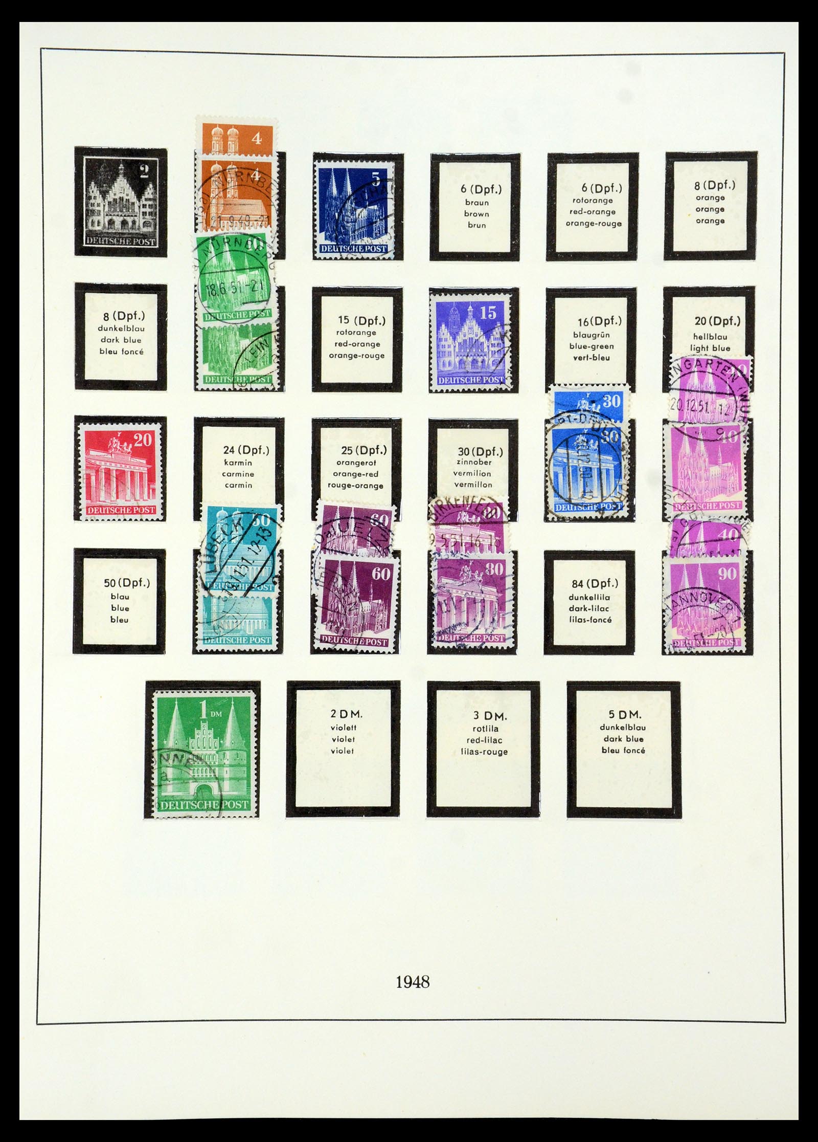 35675 059 - Postzegelverzameling 35675 Duitsland 1945-1985.
