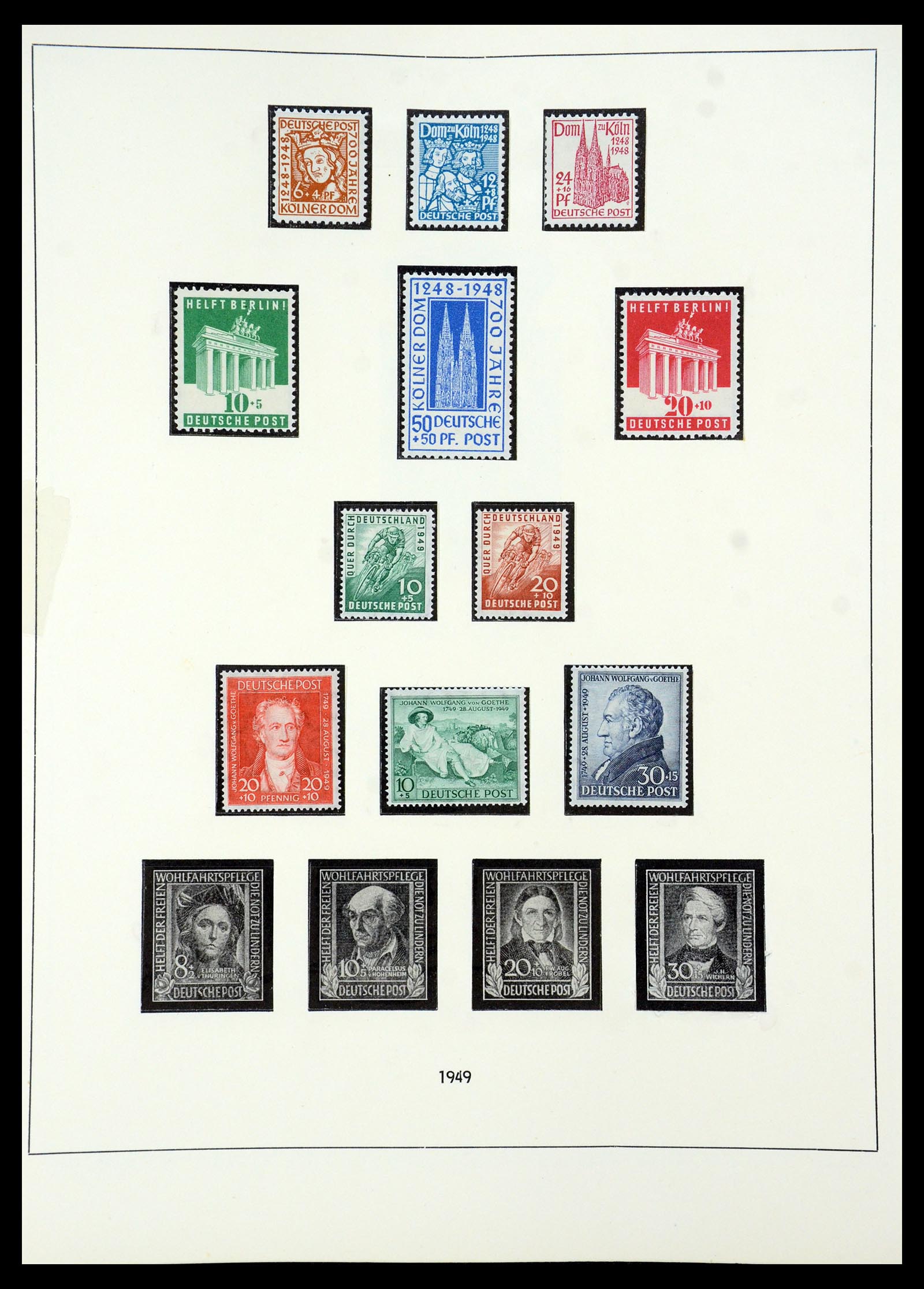 35675 060 - Postzegelverzameling 35675 Duitsland 1945-1985.