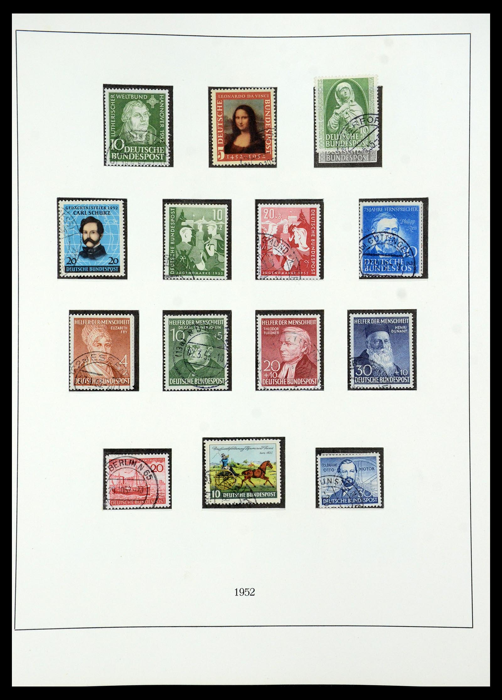 35675 063 - Stamp Collection 35675 Germany 1945-1985.