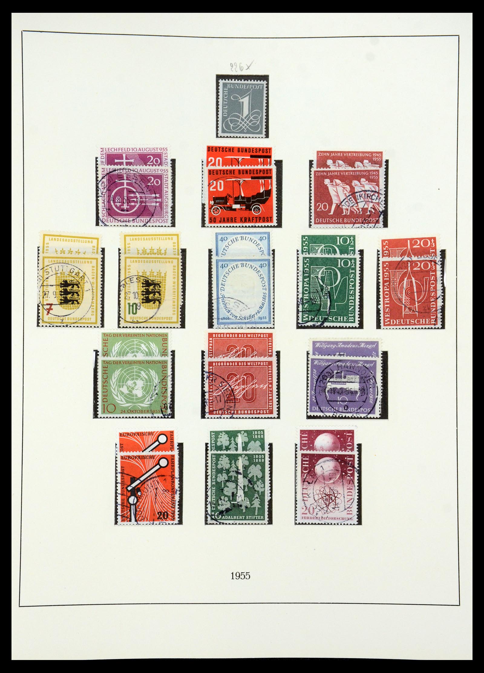 35675 068 - Stamp Collection 35675 Germany 1945-1985.