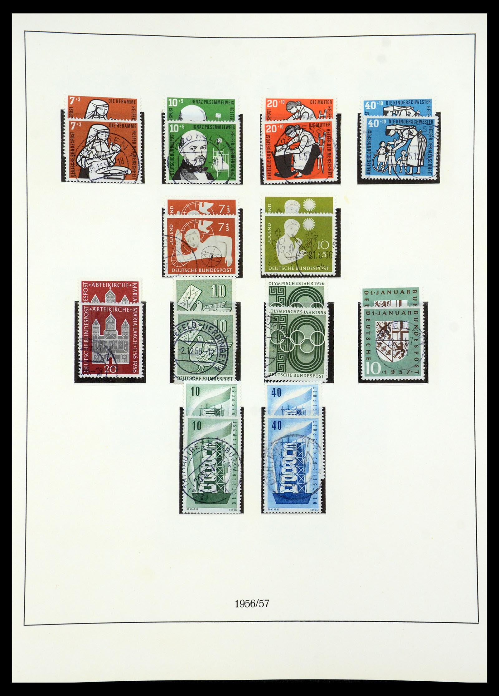 35675 070 - Stamp Collection 35675 Germany 1945-1985.