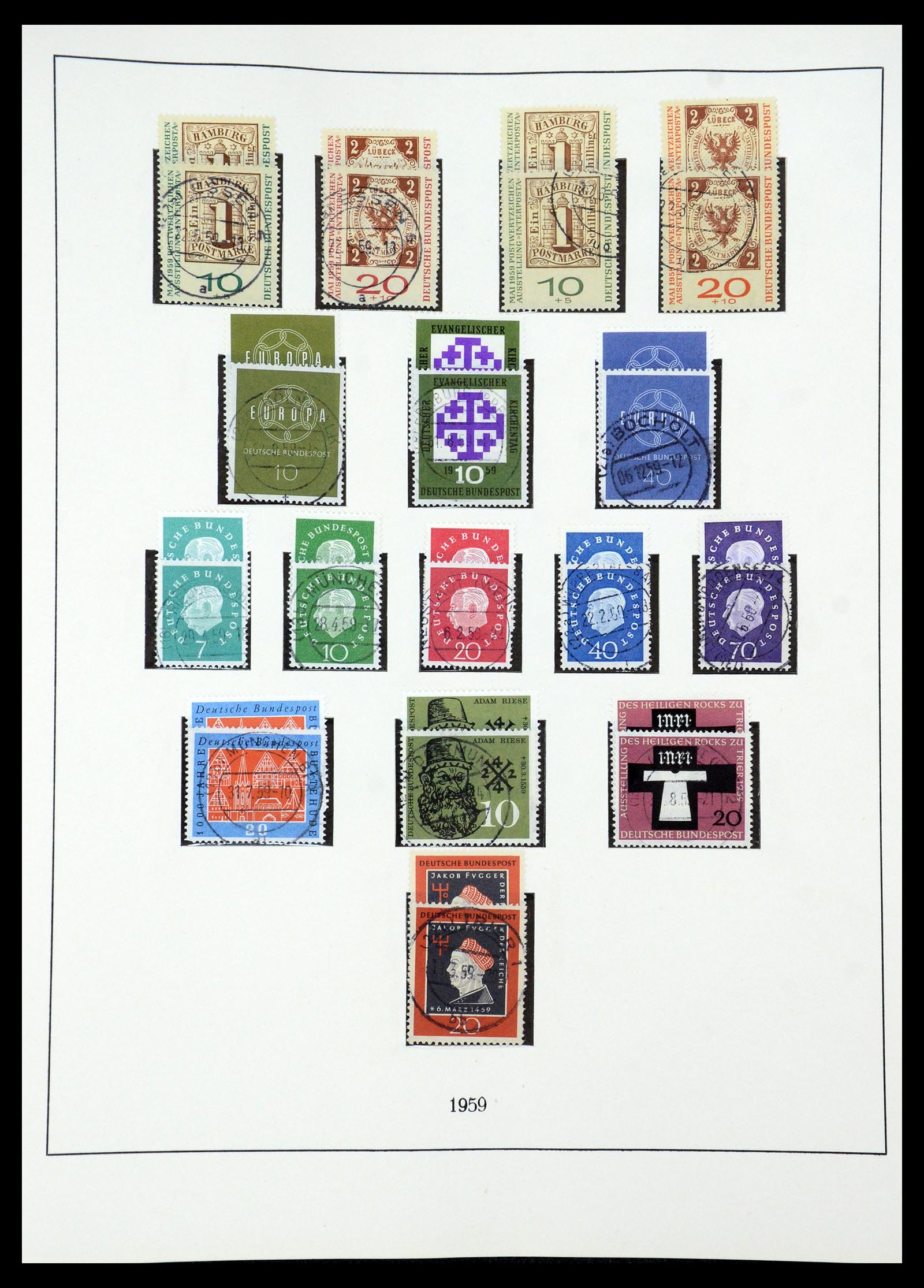 35675 075 - Postzegelverzameling 35675 Duitsland 1945-1985.