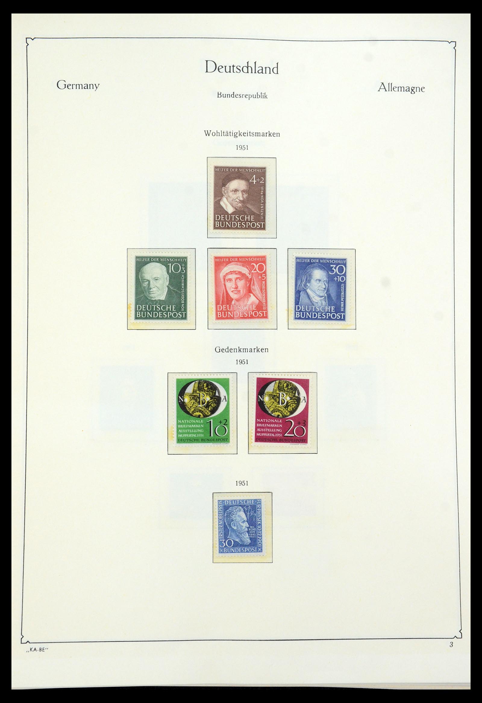 35675 081 - Postzegelverzameling 35675 Duitsland 1945-1985.