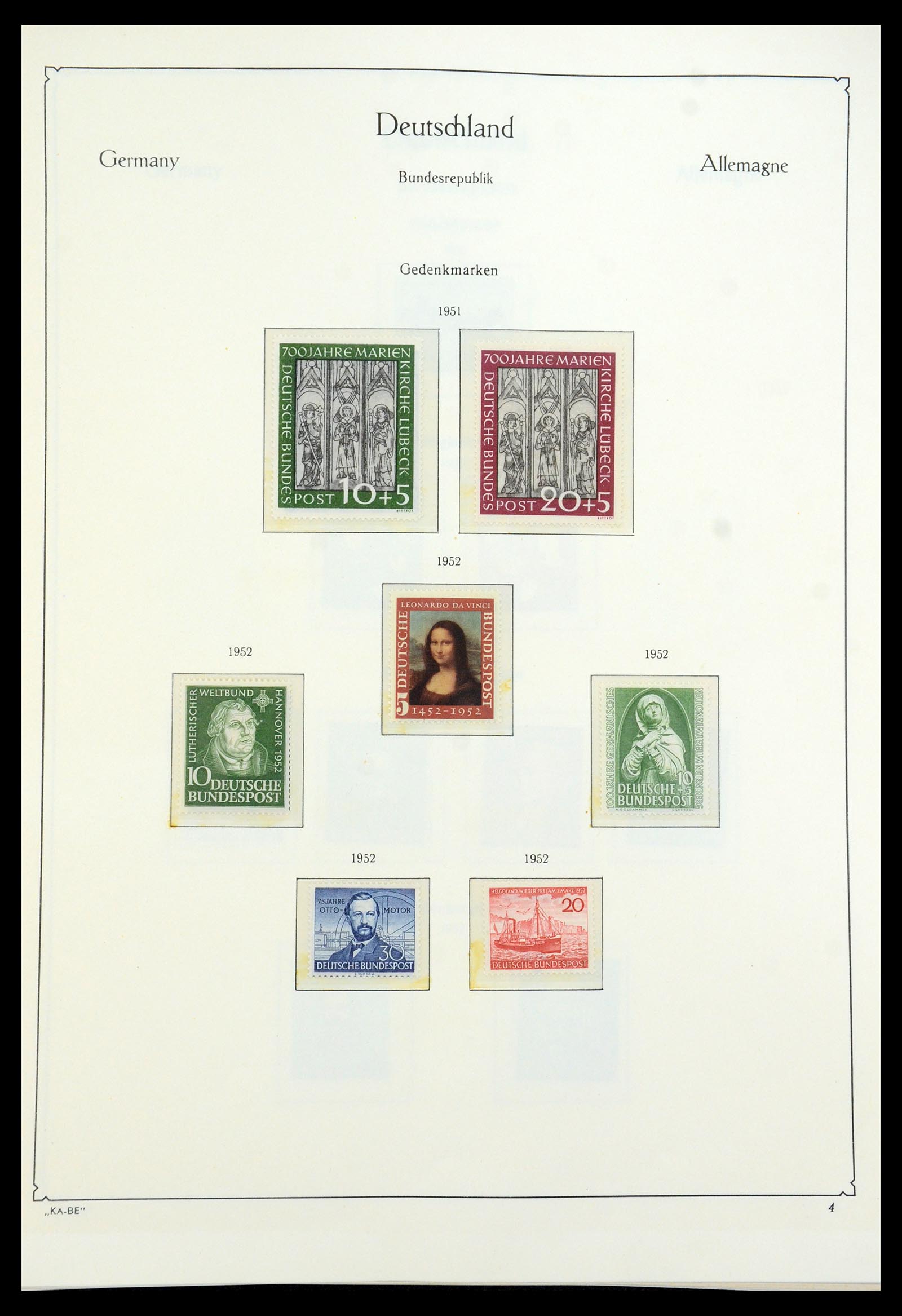 35675 082 - Postzegelverzameling 35675 Duitsland 1945-1985.