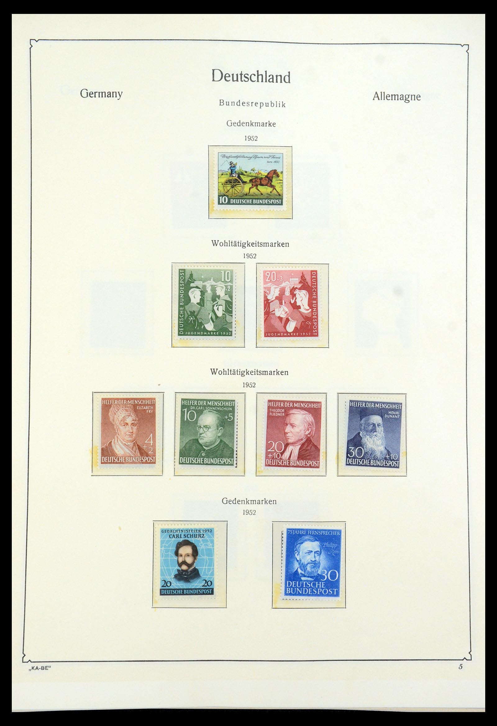 35675 083 - Stamp Collection 35675 Germany 1945-1985.