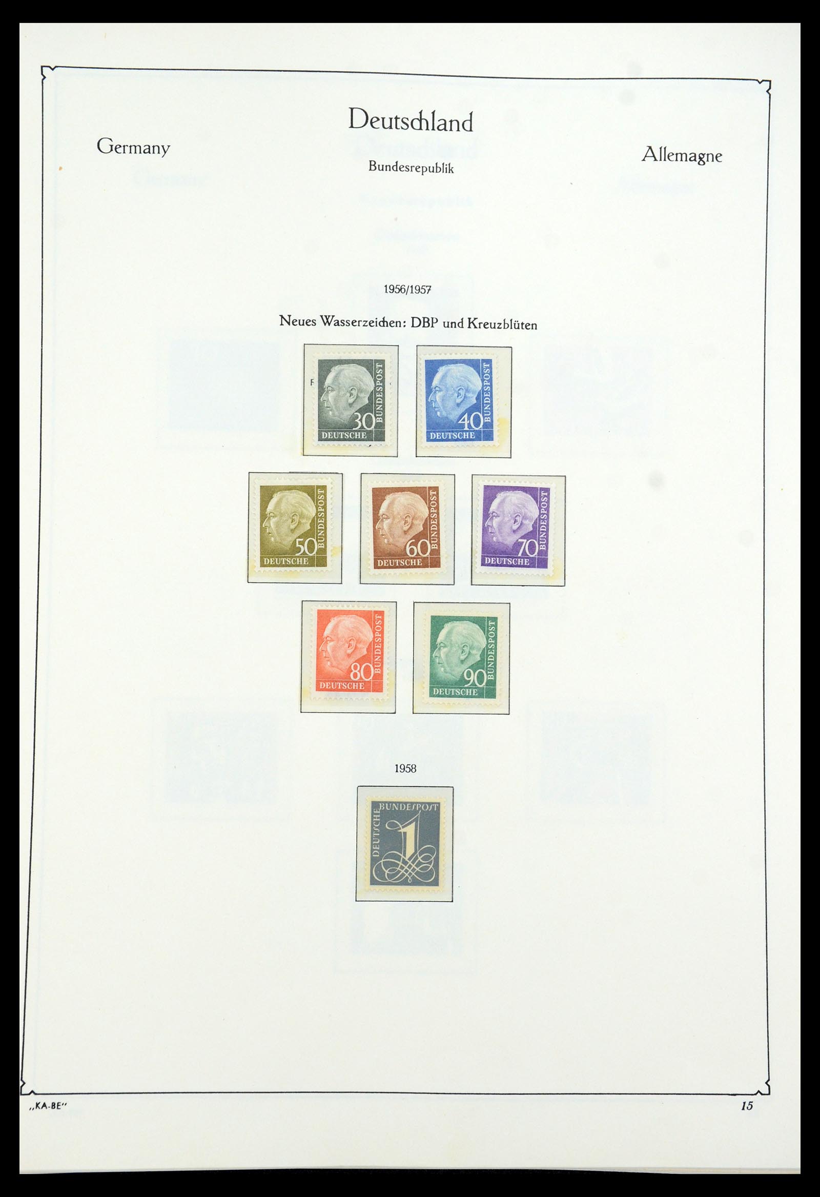 35675 093 - Stamp Collection 35675 Germany 1945-1985.