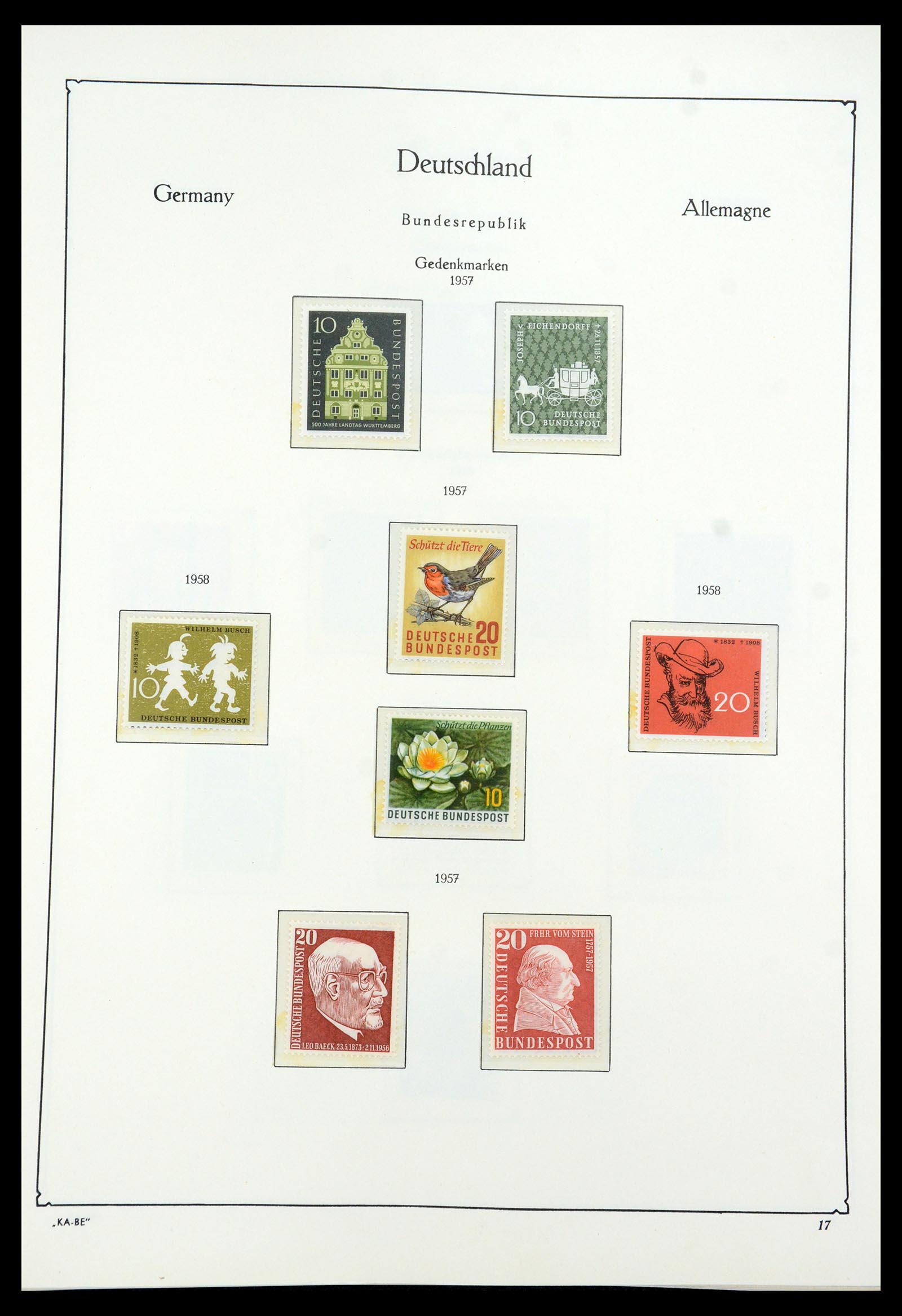 35675 095 - Stamp Collection 35675 Germany 1945-1985.