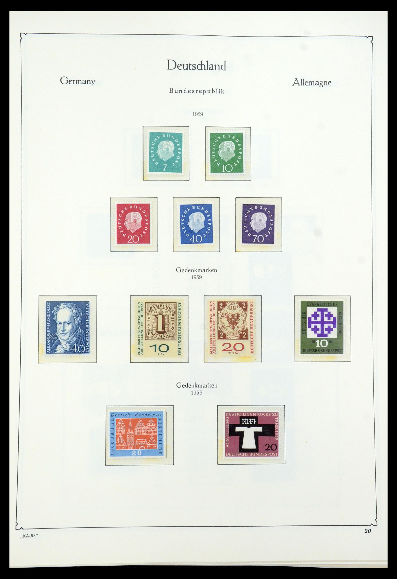 35675 098 - Stamp Collection 35675 Germany 1945-1985.