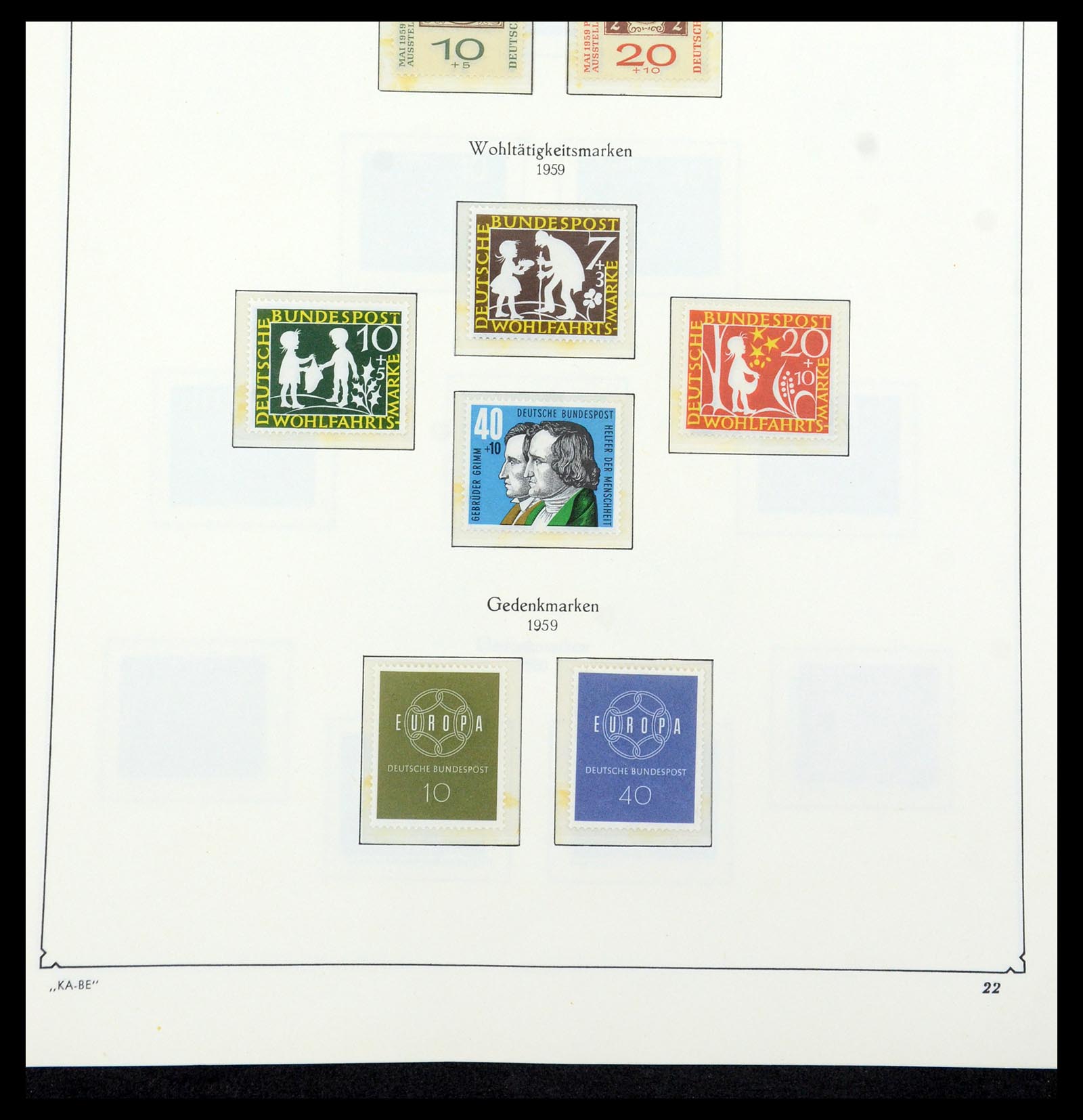 35675 100 - Postzegelverzameling 35675 Duitsland 1945-1985.