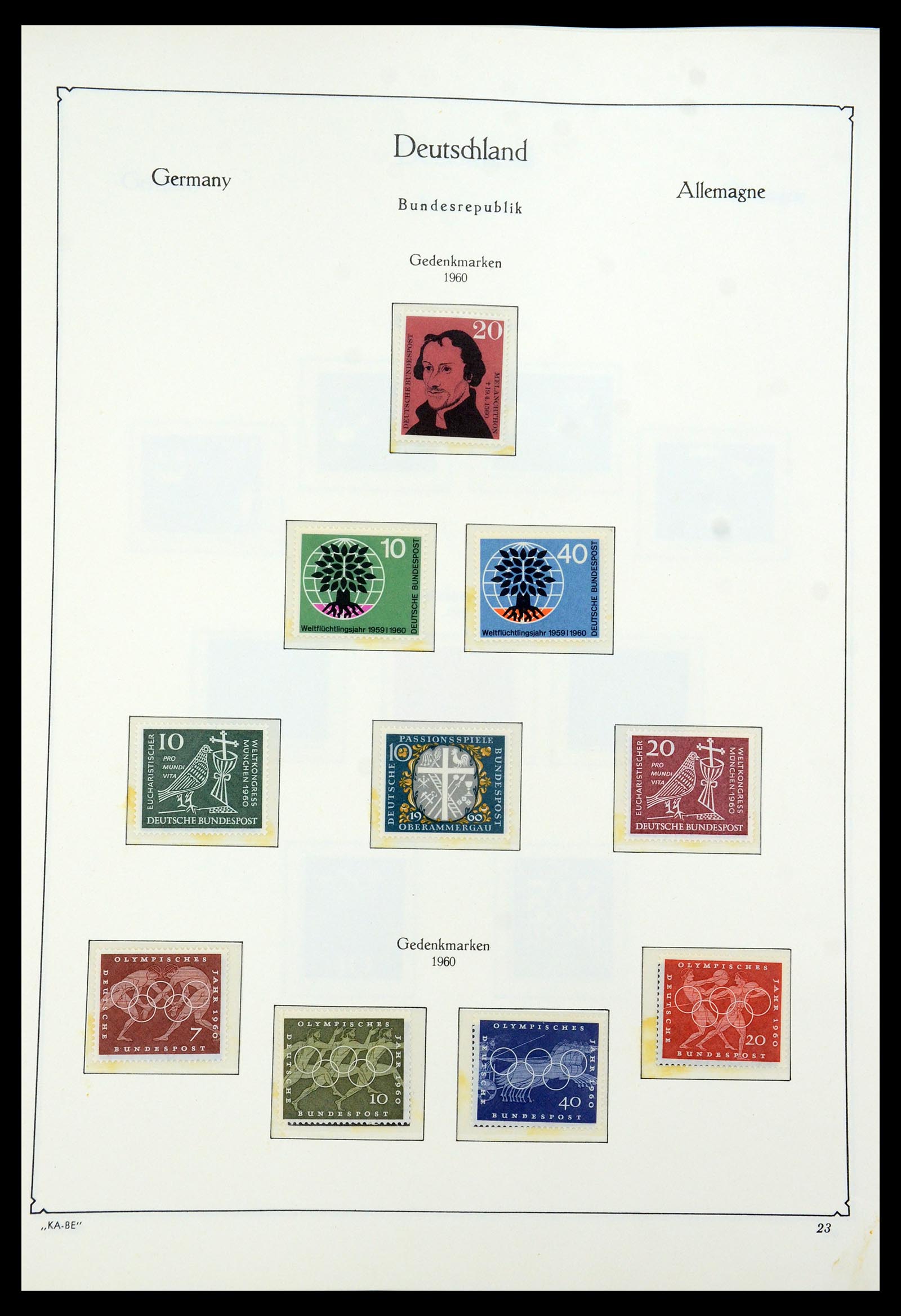 35675 101 - Postzegelverzameling 35675 Duitsland 1945-1985.