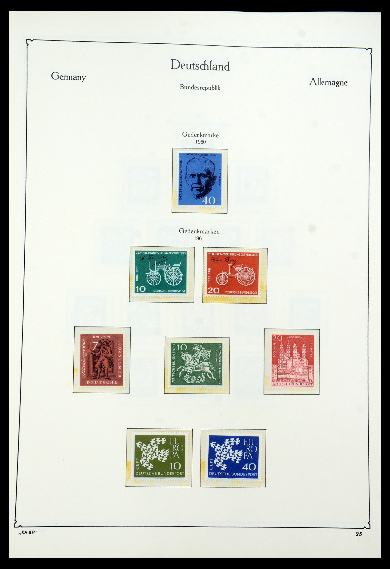 35675 103 - Postzegelverzameling 35675 Duitsland 1945-1985.