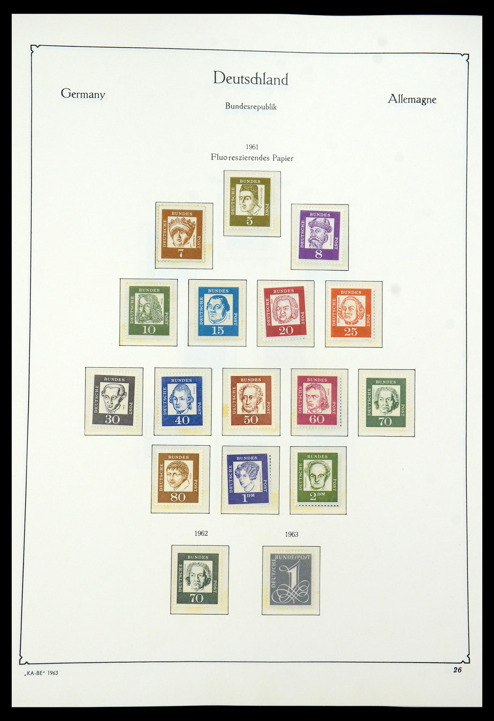35675 104 - Postzegelverzameling 35675 Duitsland 1945-1985.