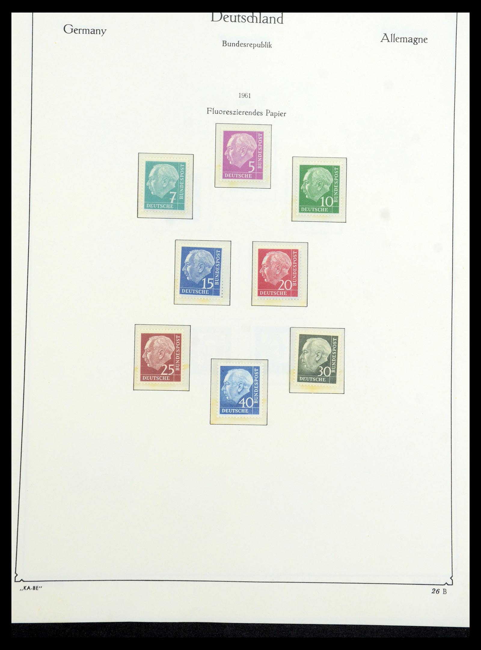 35675 105 - Postzegelverzameling 35675 Duitsland 1945-1985.