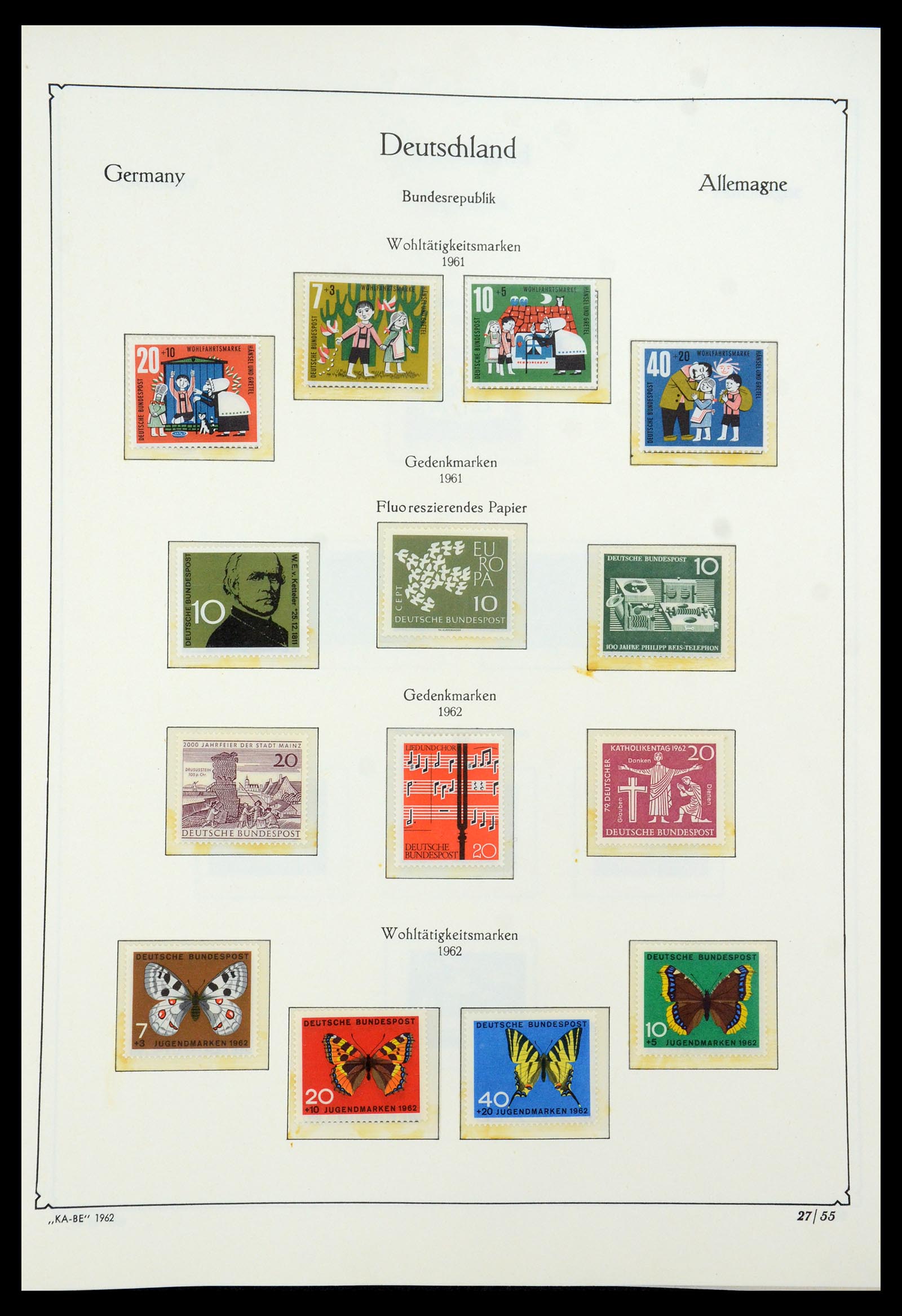 35675 107 - Postzegelverzameling 35675 Duitsland 1945-1985.
