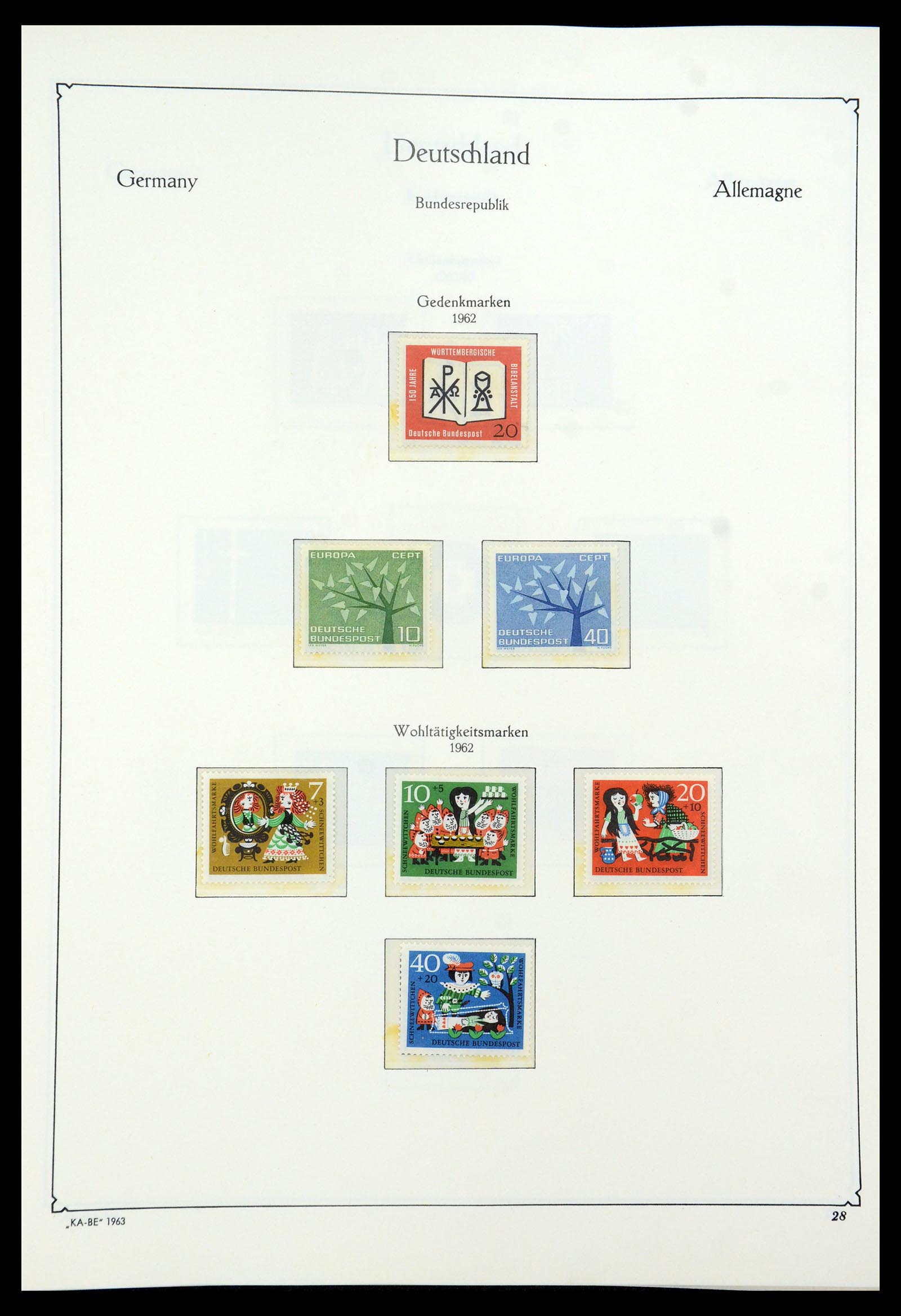 35675 108 - Postzegelverzameling 35675 Duitsland 1945-1985.