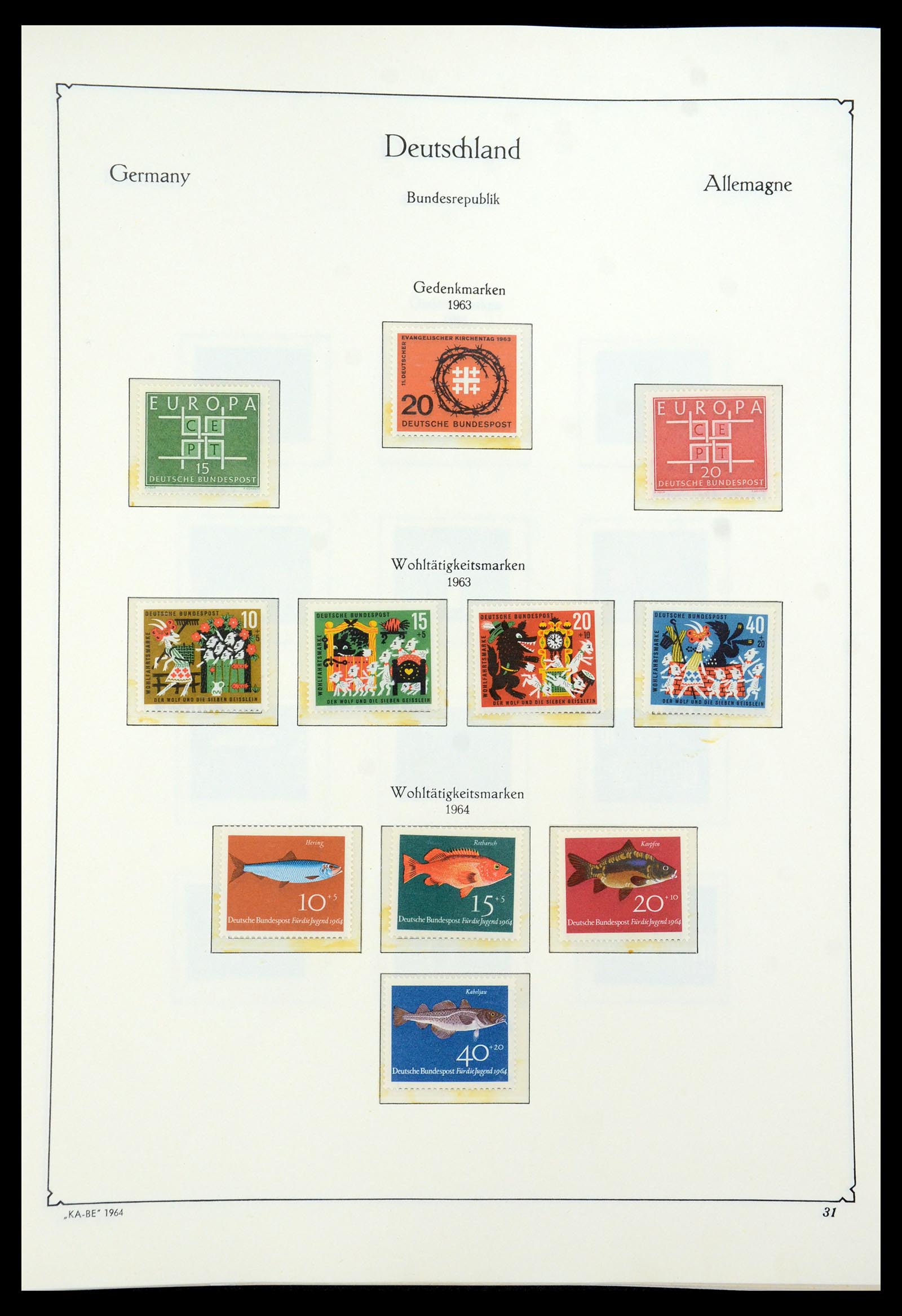 35675 111 - Postzegelverzameling 35675 Duitsland 1945-1985.