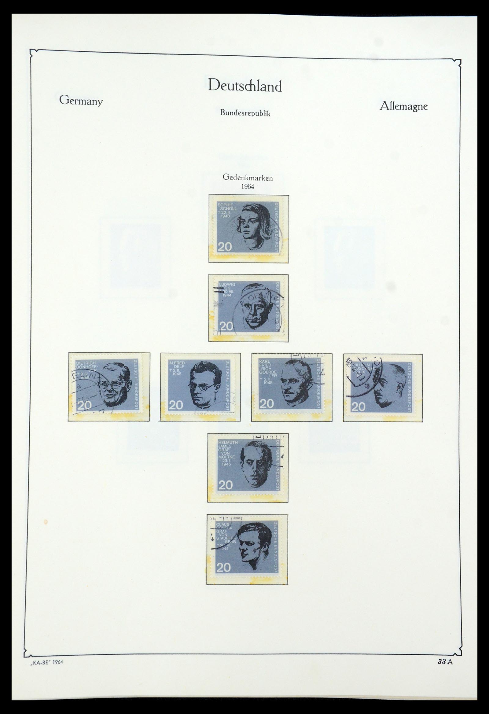 35675 114 - Postzegelverzameling 35675 Duitsland 1945-1985.