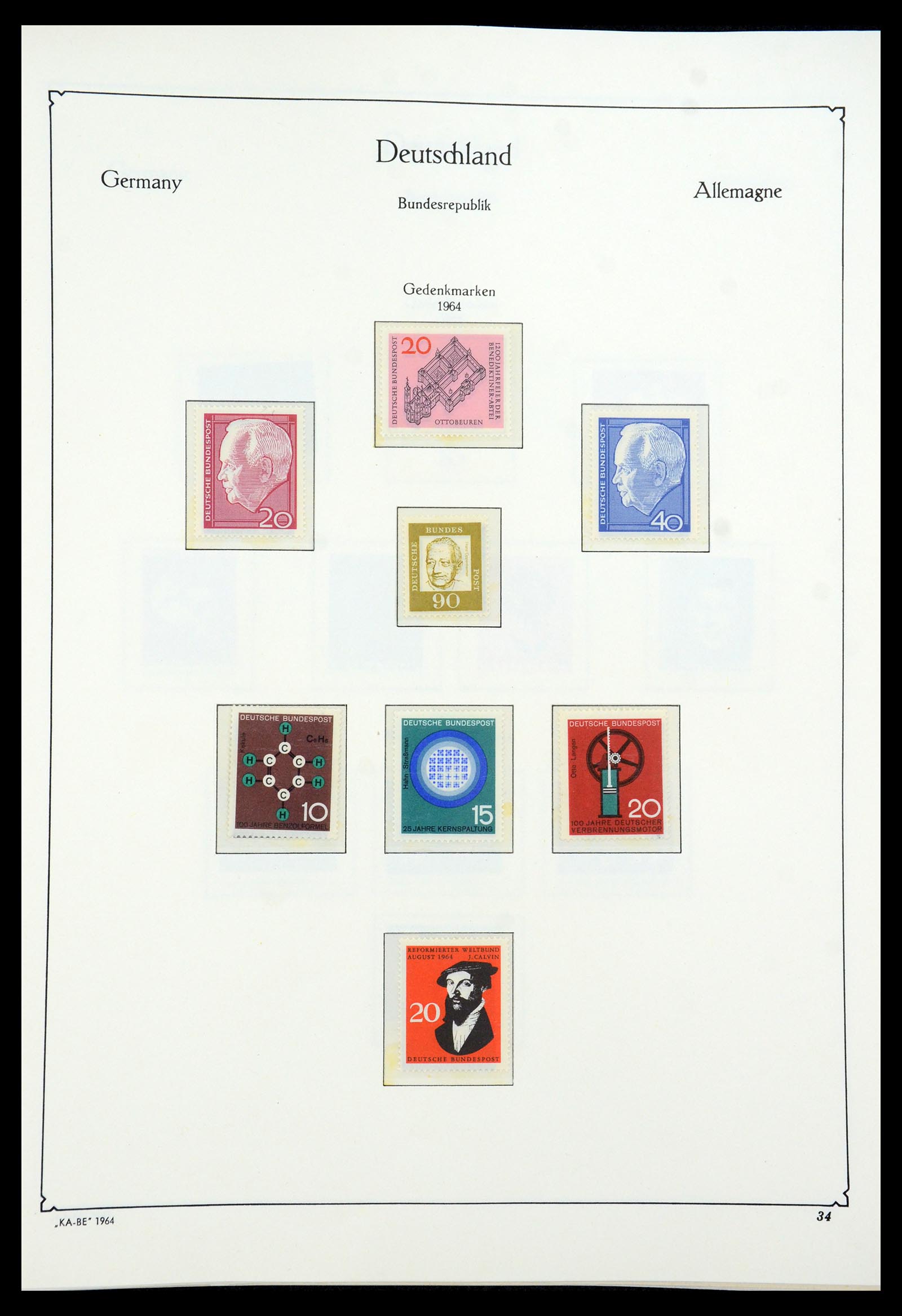 35675 115 - Postzegelverzameling 35675 Duitsland 1945-1985.