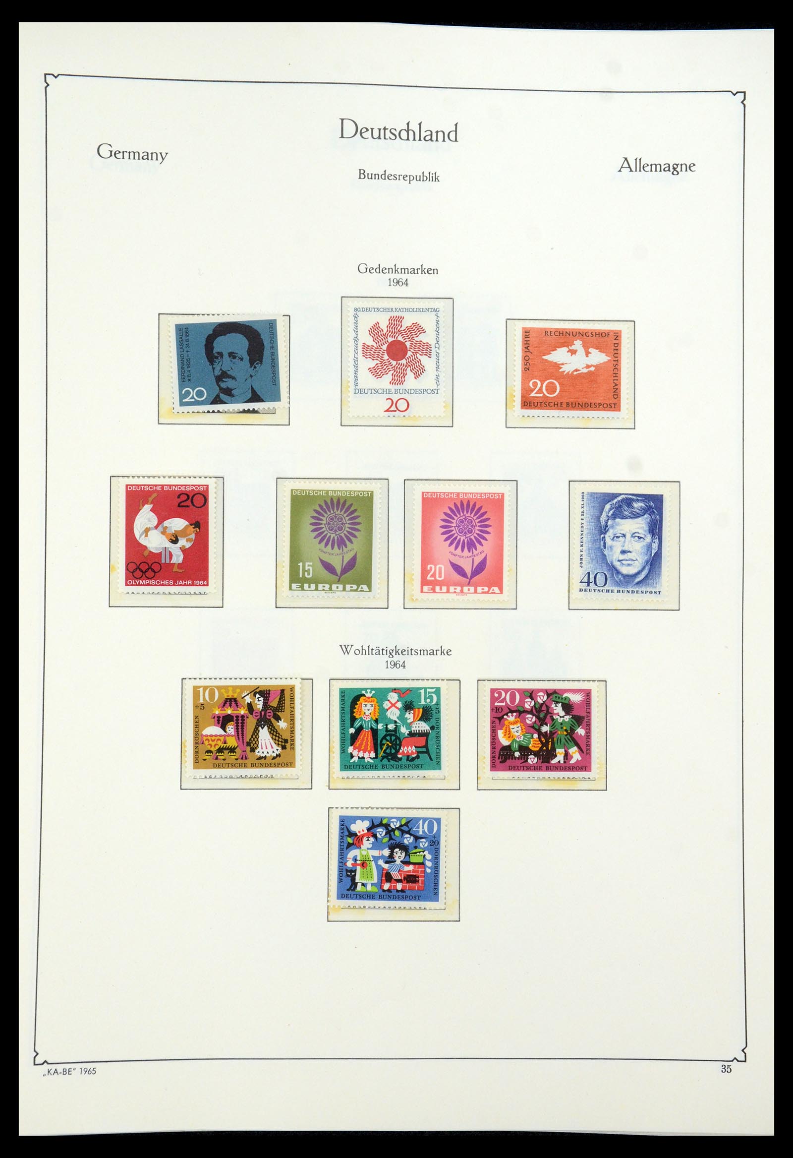 35675 116 - Postzegelverzameling 35675 Duitsland 1945-1985.