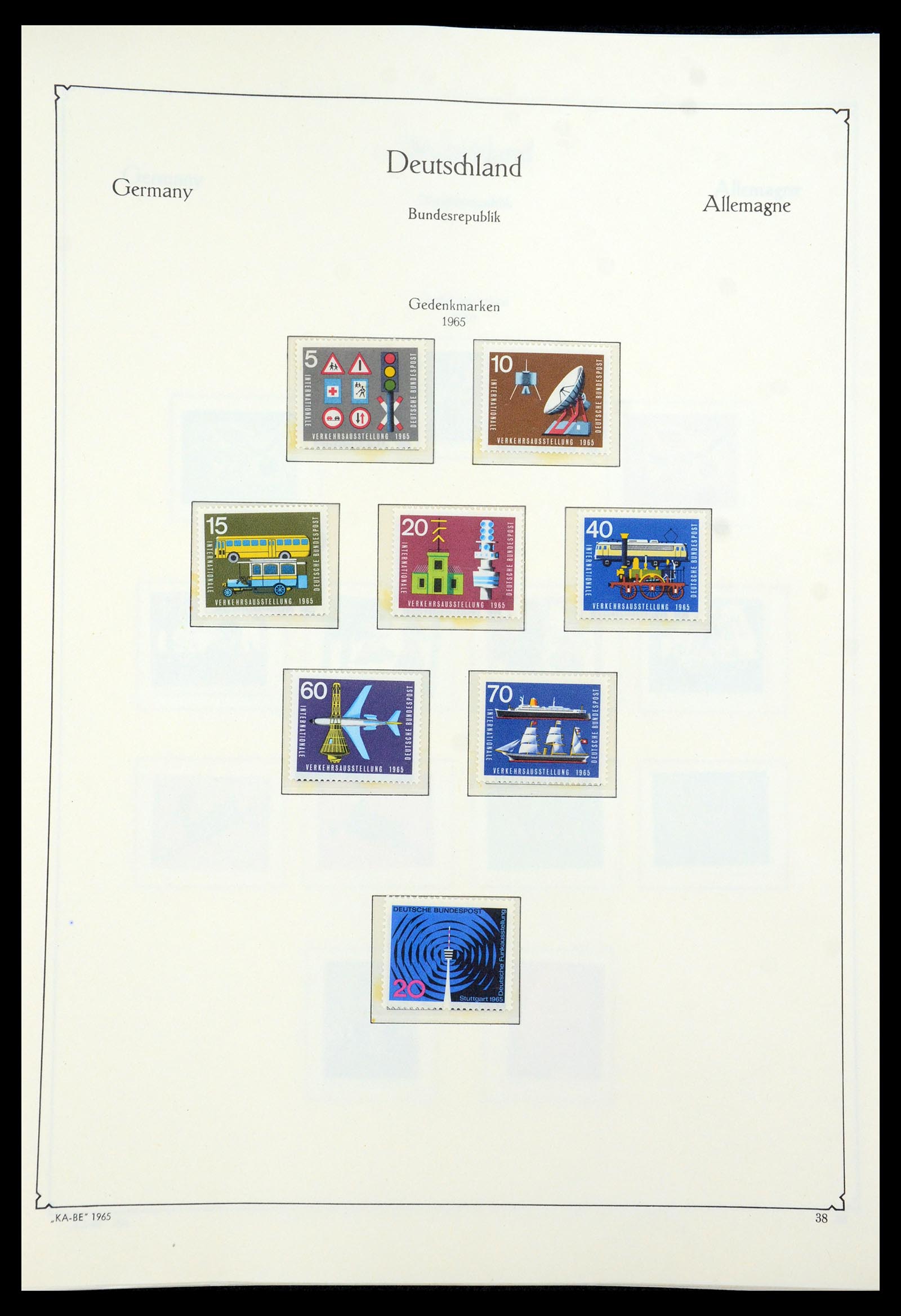 35675 119 - Postzegelverzameling 35675 Duitsland 1945-1985.