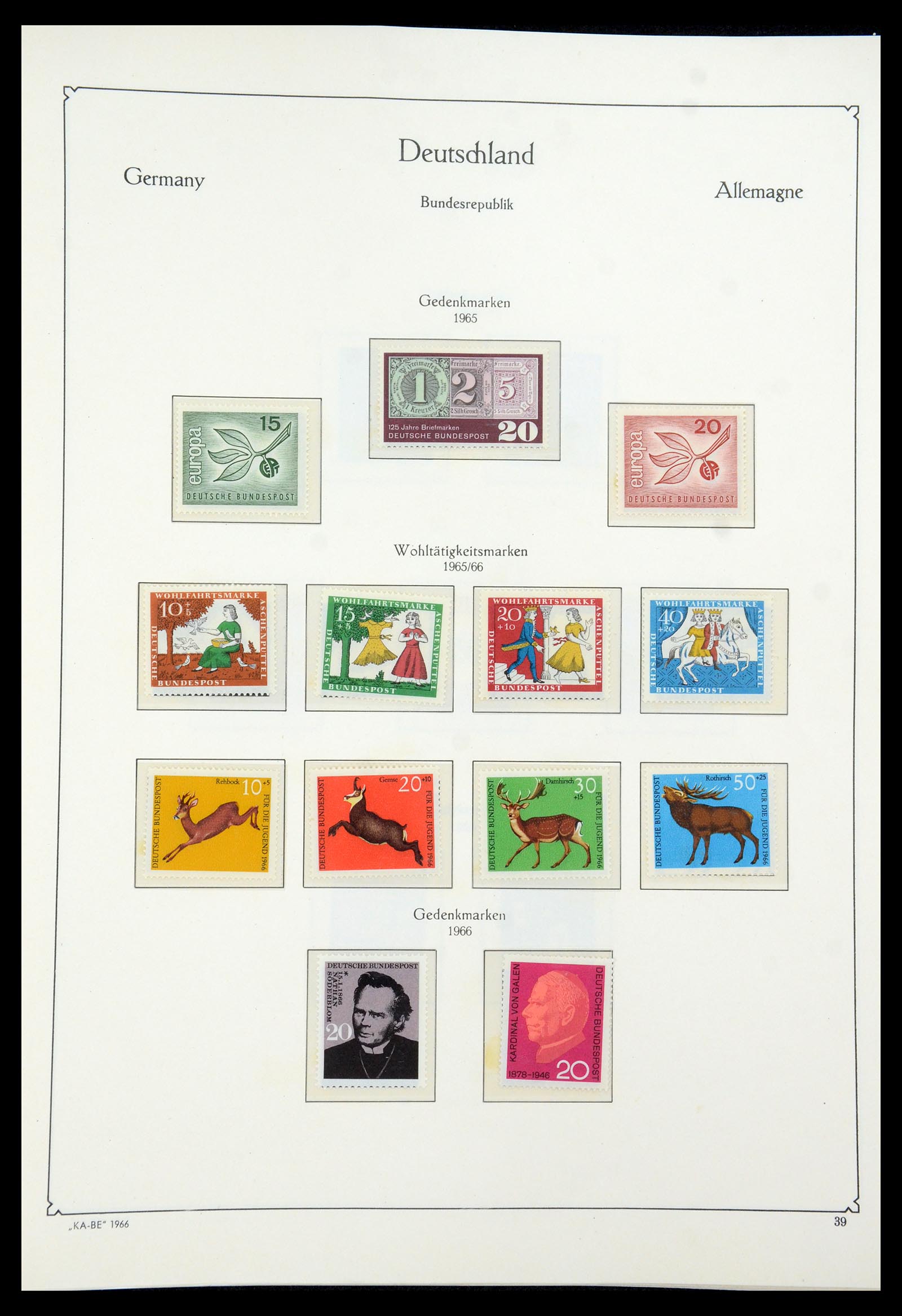 35675 120 - Postzegelverzameling 35675 Duitsland 1945-1985.