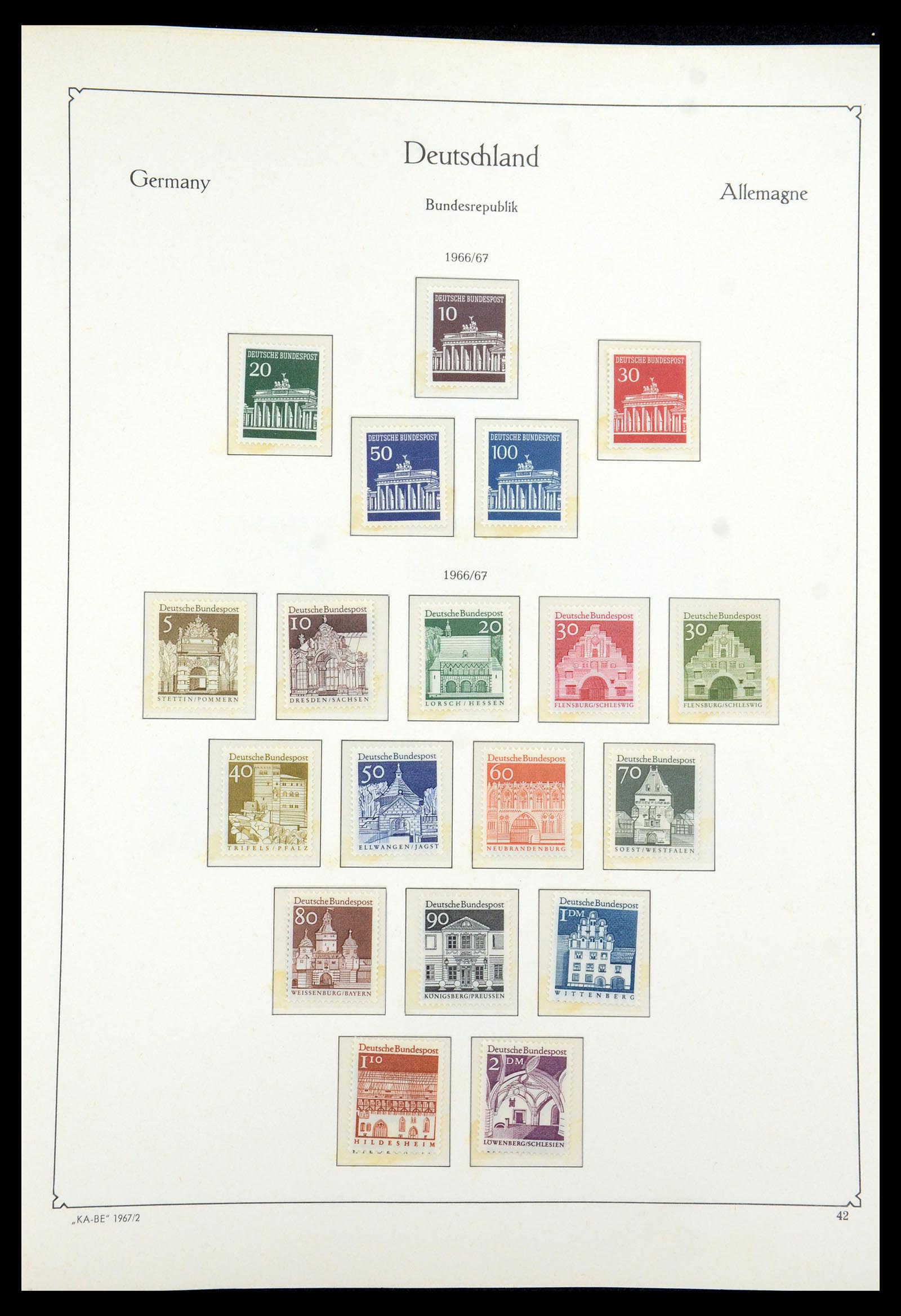 35675 123 - Postzegelverzameling 35675 Duitsland 1945-1985.
