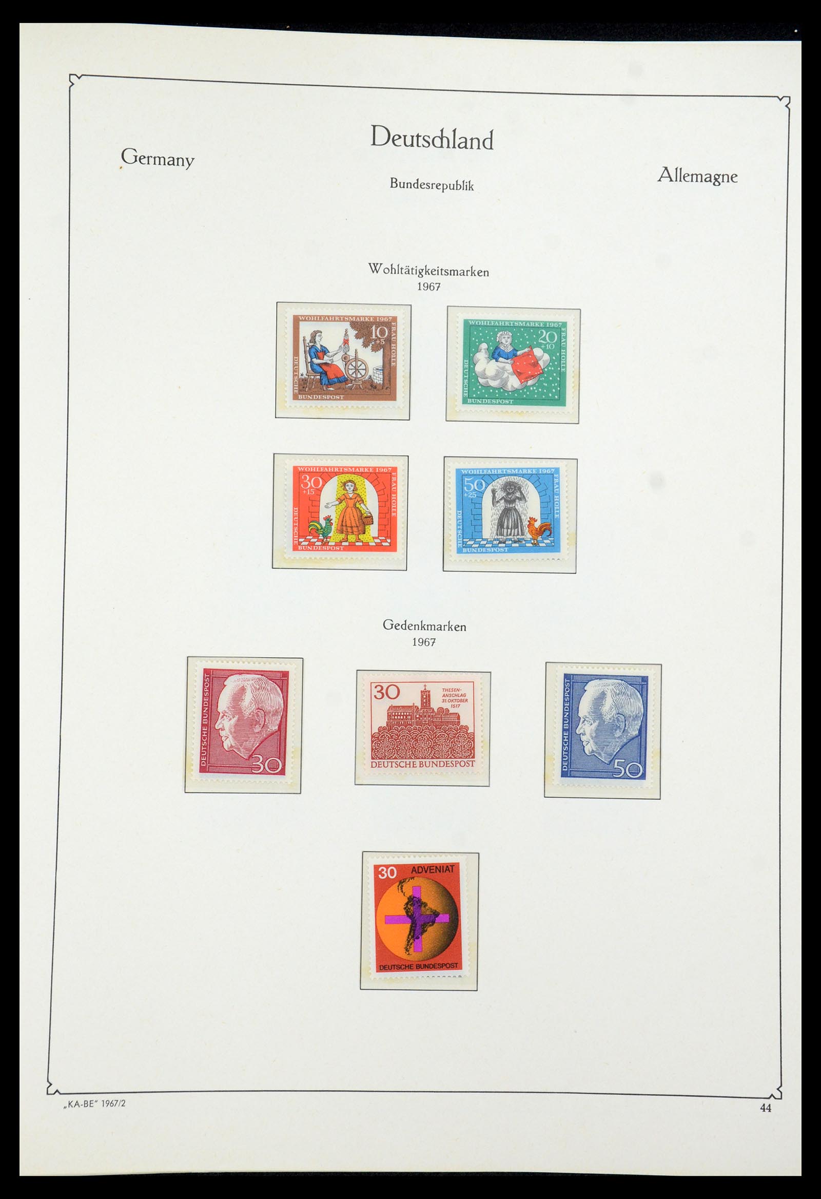 35675 125 - Postzegelverzameling 35675 Duitsland 1945-1985.