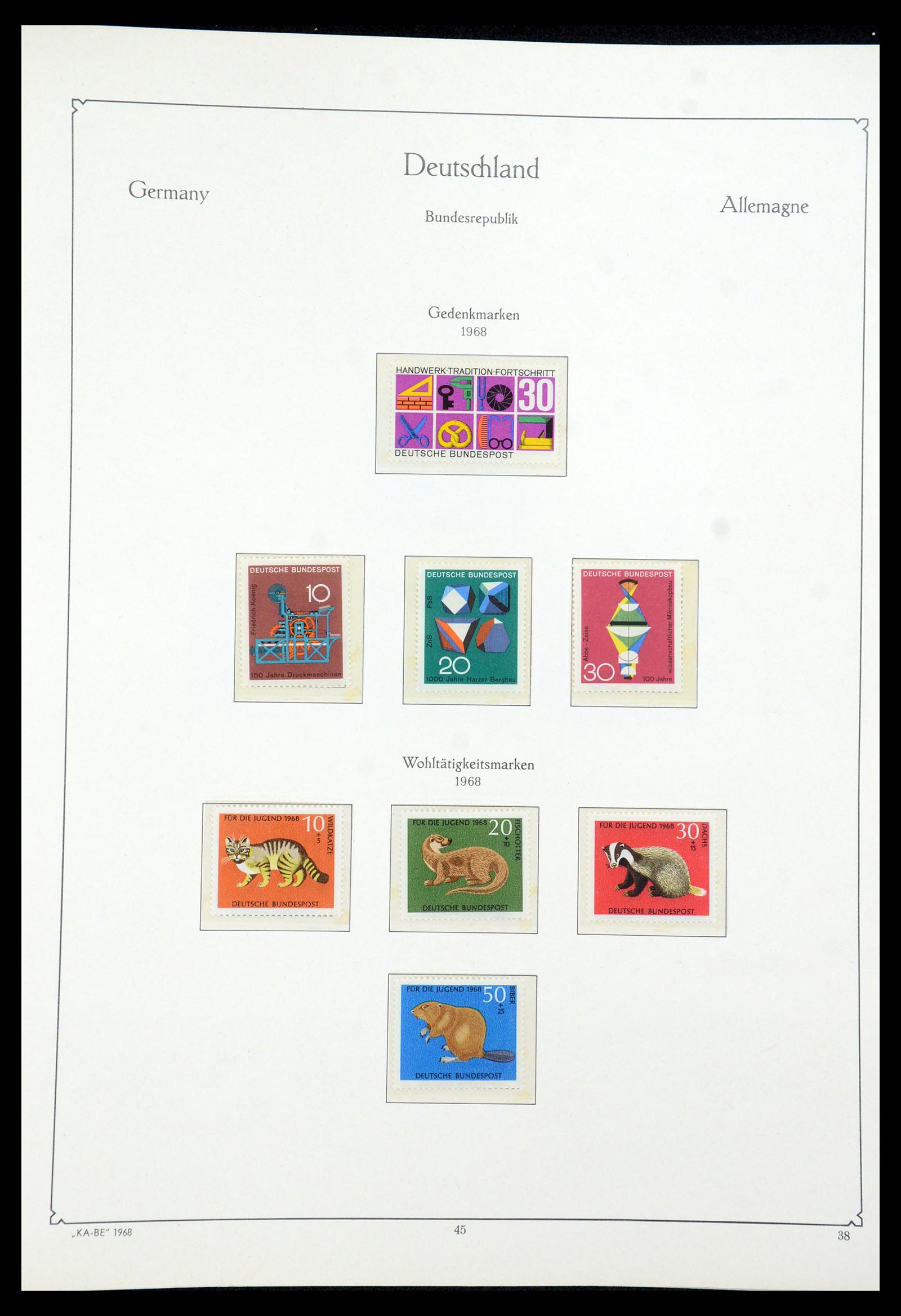 35675 126 - Postzegelverzameling 35675 Duitsland 1945-1985.