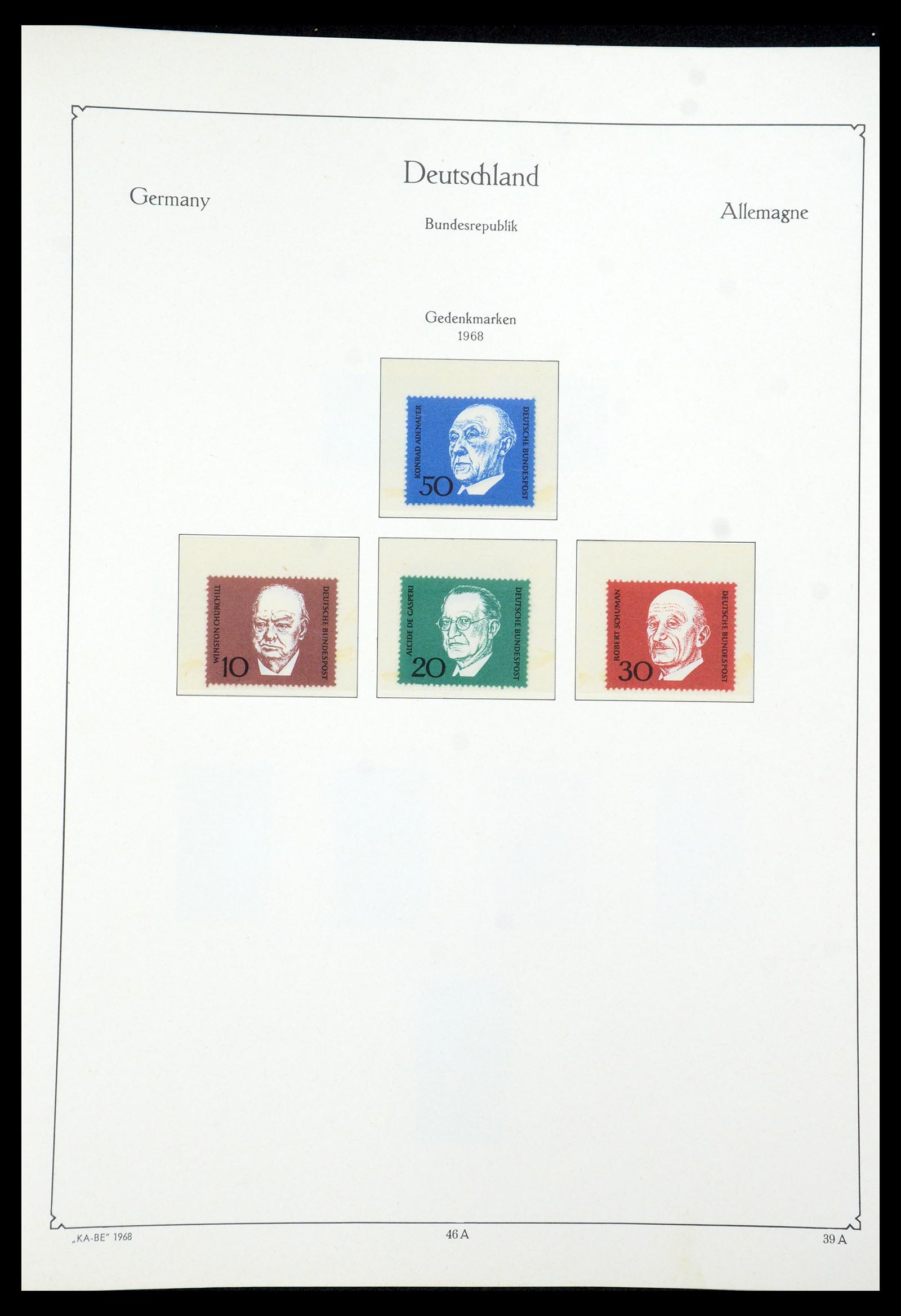 35675 128 - Postzegelverzameling 35675 Duitsland 1945-1985.