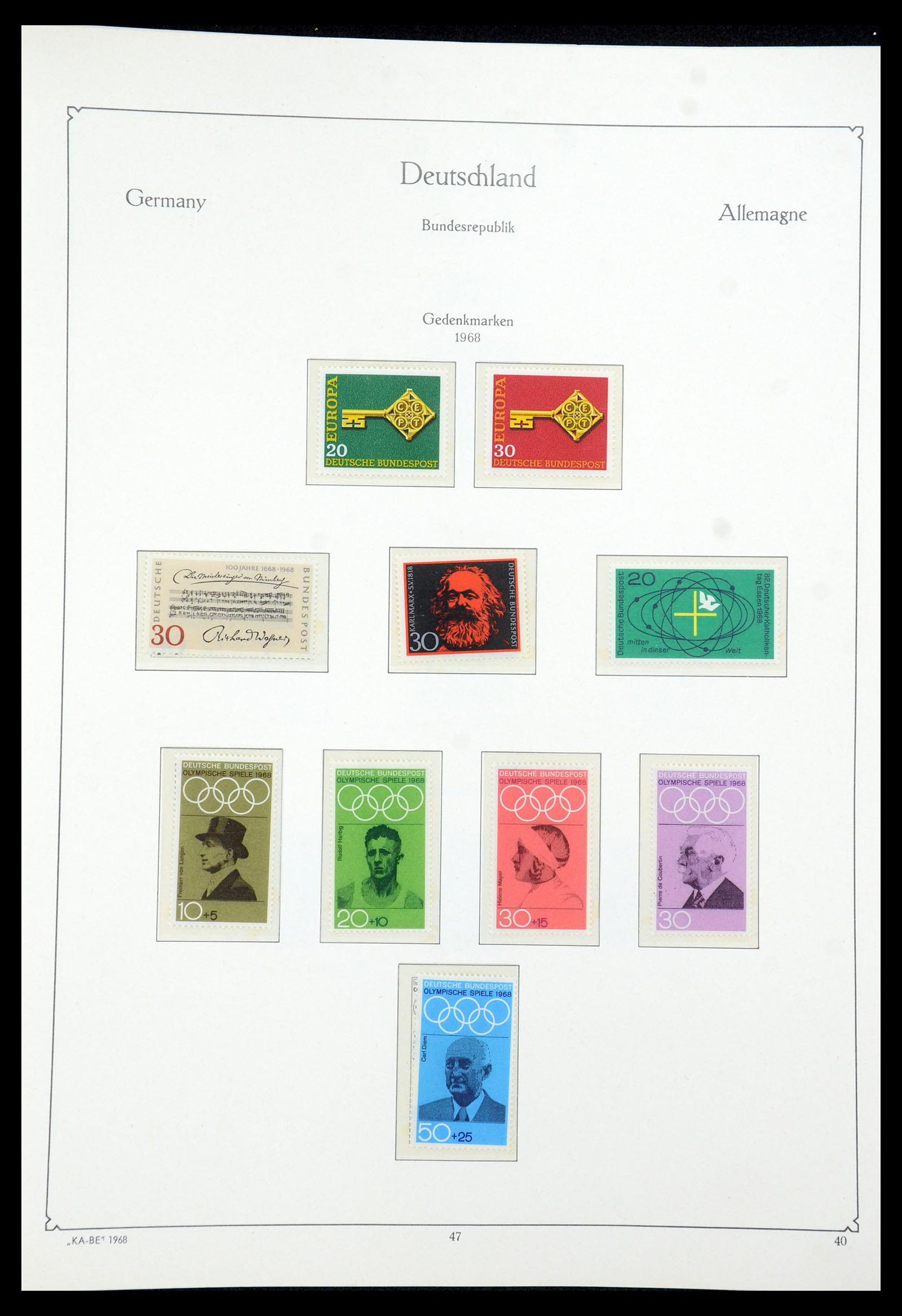 35675 129 - Postzegelverzameling 35675 Duitsland 1945-1985.