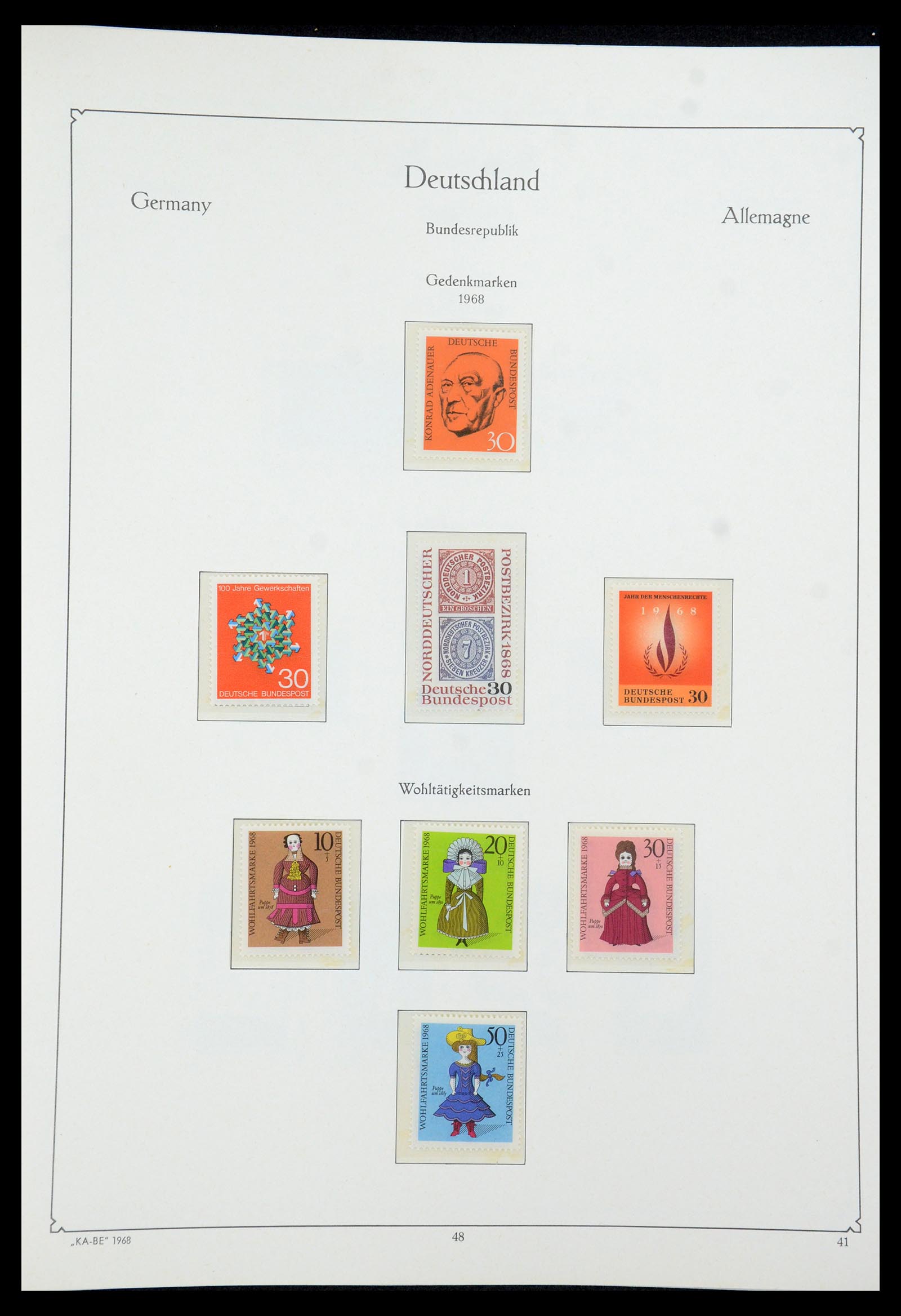 35675 130 - Postzegelverzameling 35675 Duitsland 1945-1985.
