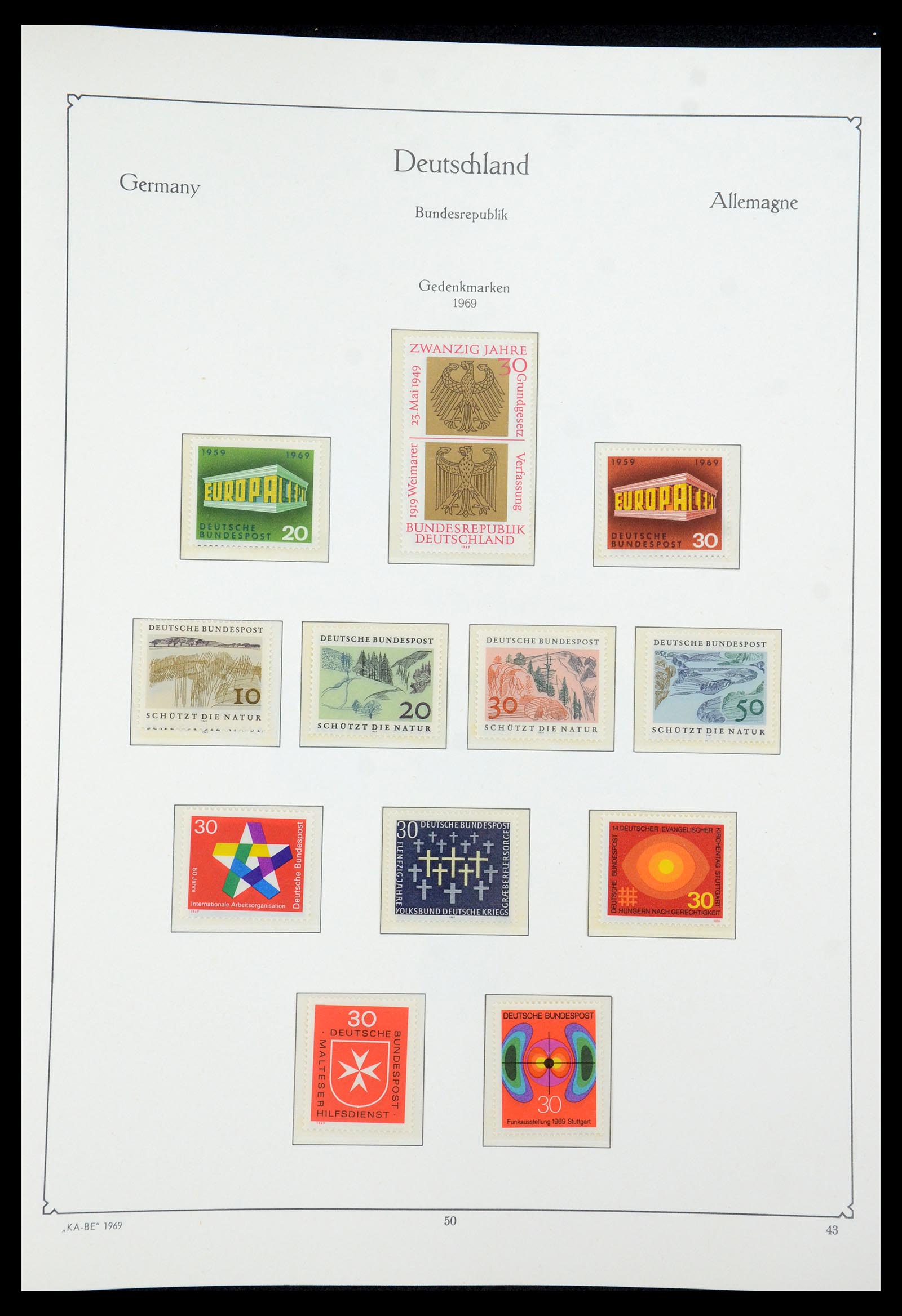 35675 132 - Postzegelverzameling 35675 Duitsland 1945-1985.